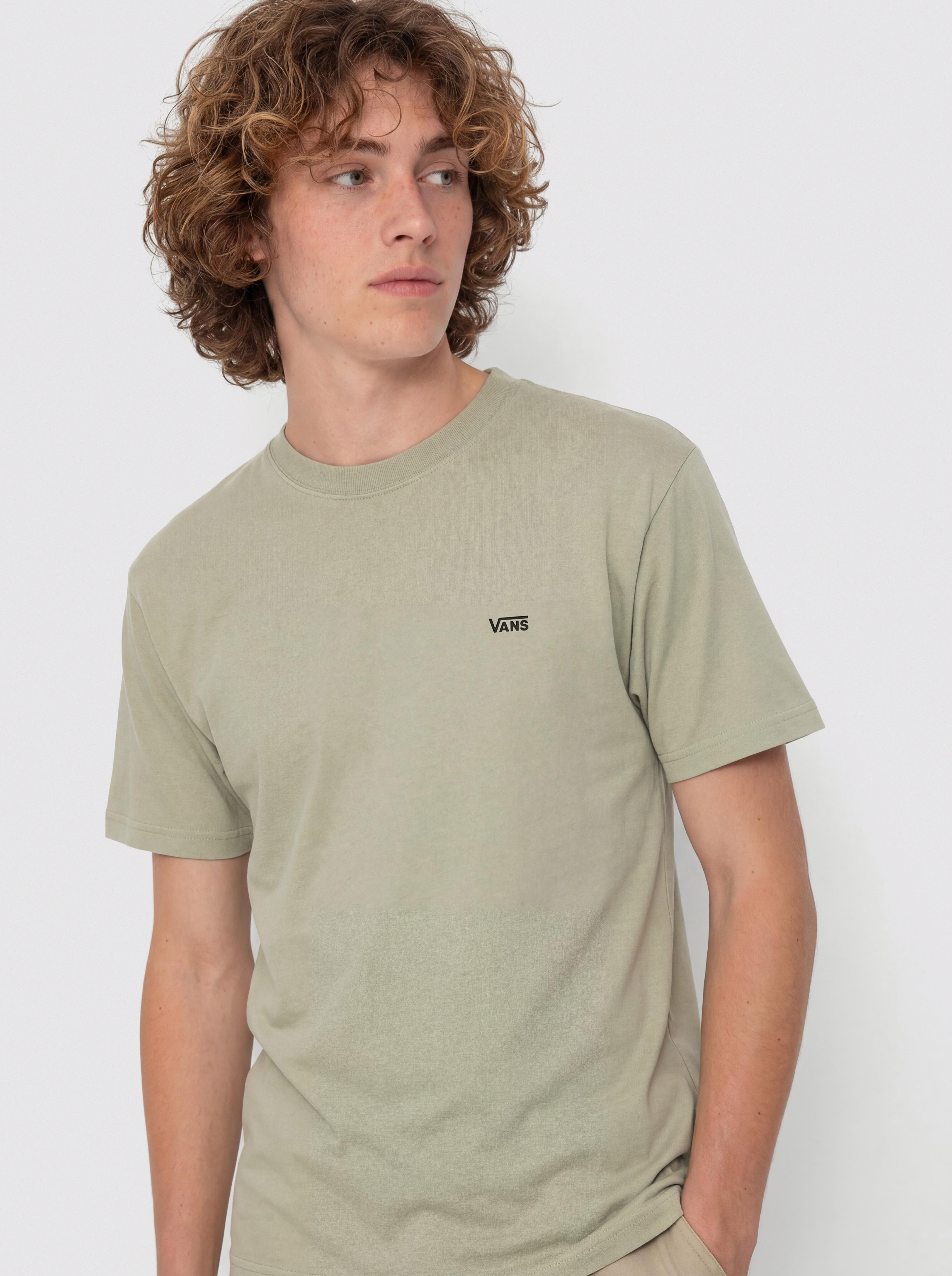 Vans Left Chest T-Shirt (soft sage)