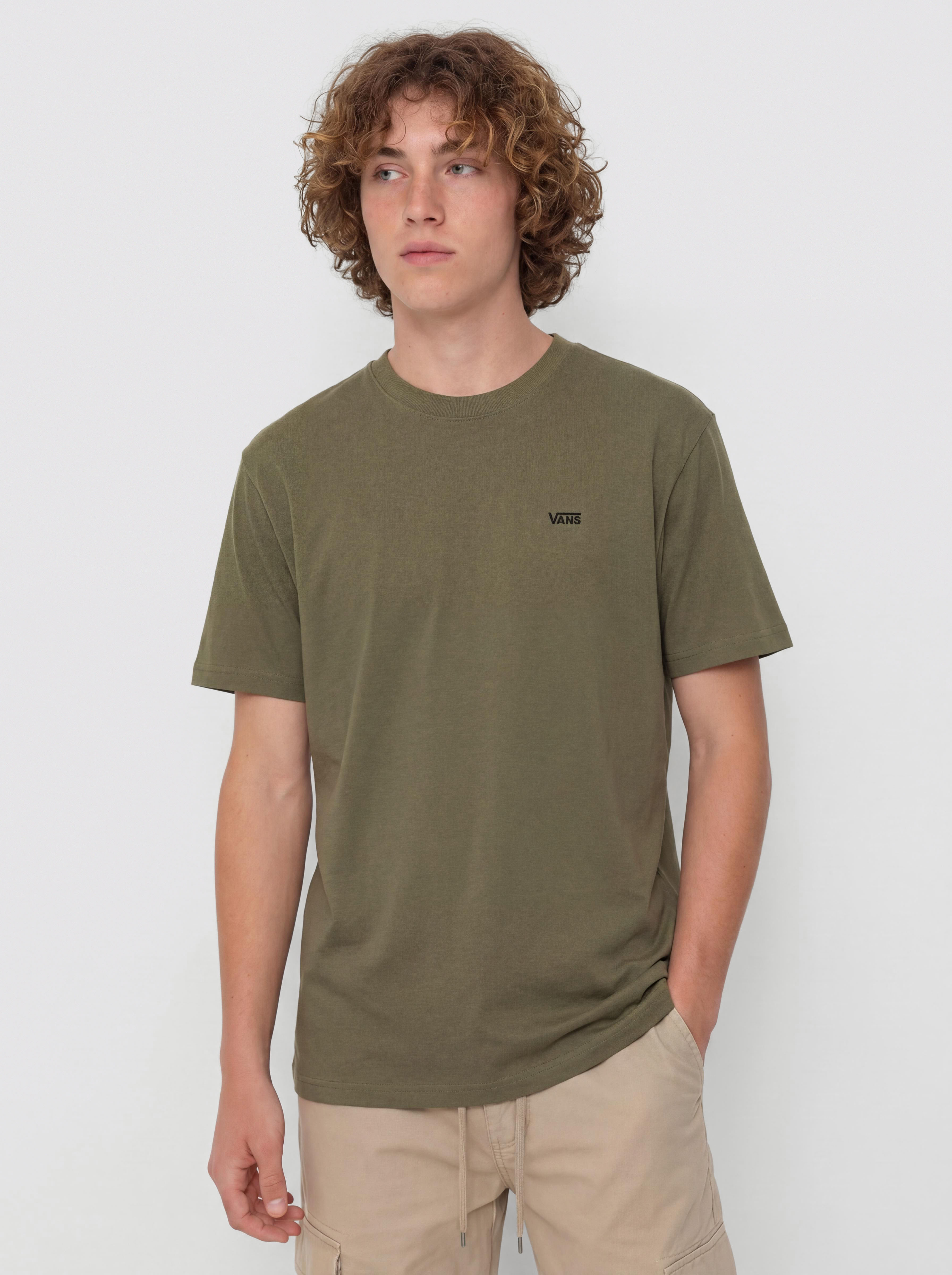 Vans Left Chest II Loose T-Shirt (mossy olive)