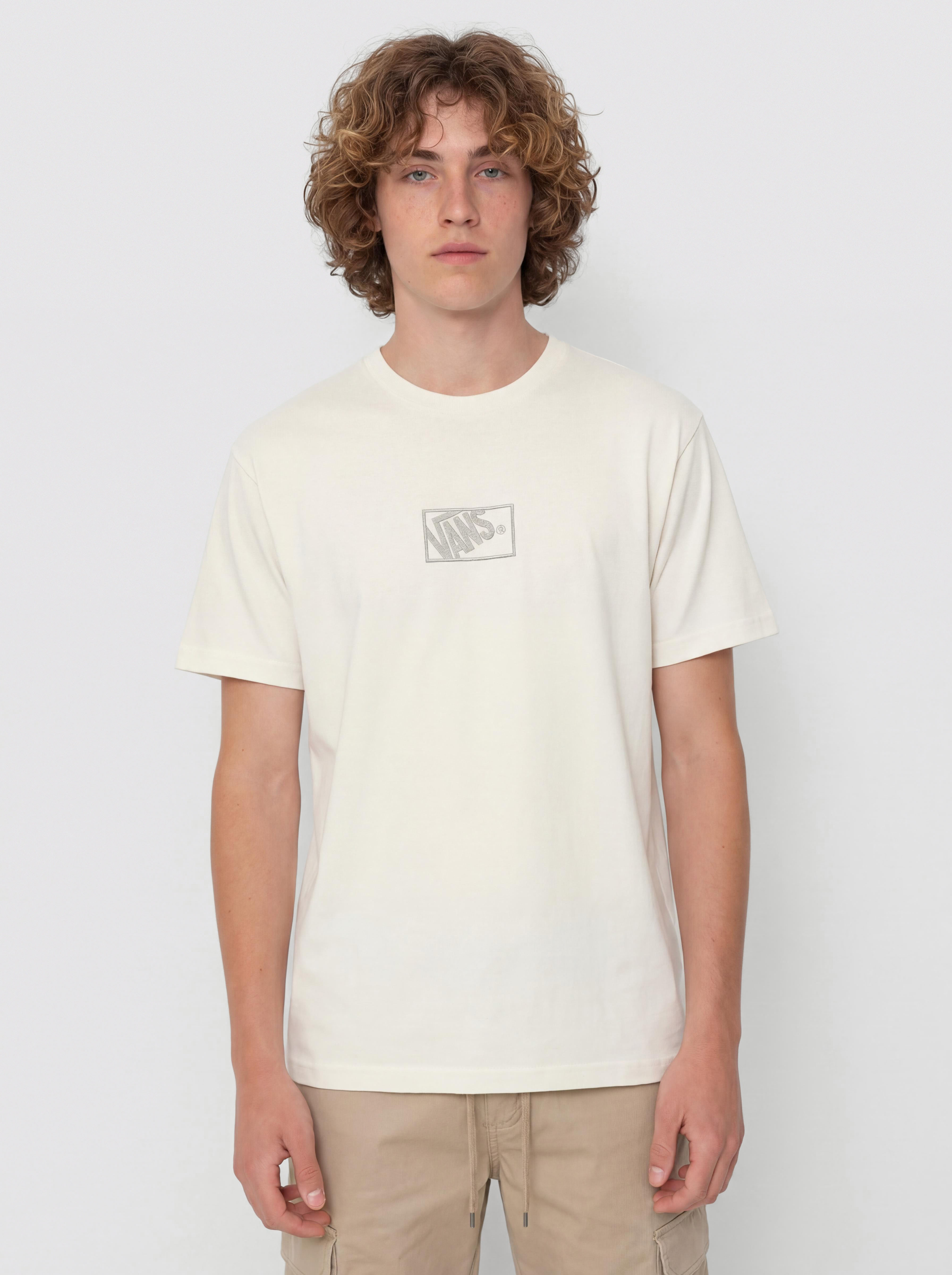 Vans Blocked Box Loose T-Shirt (egret)