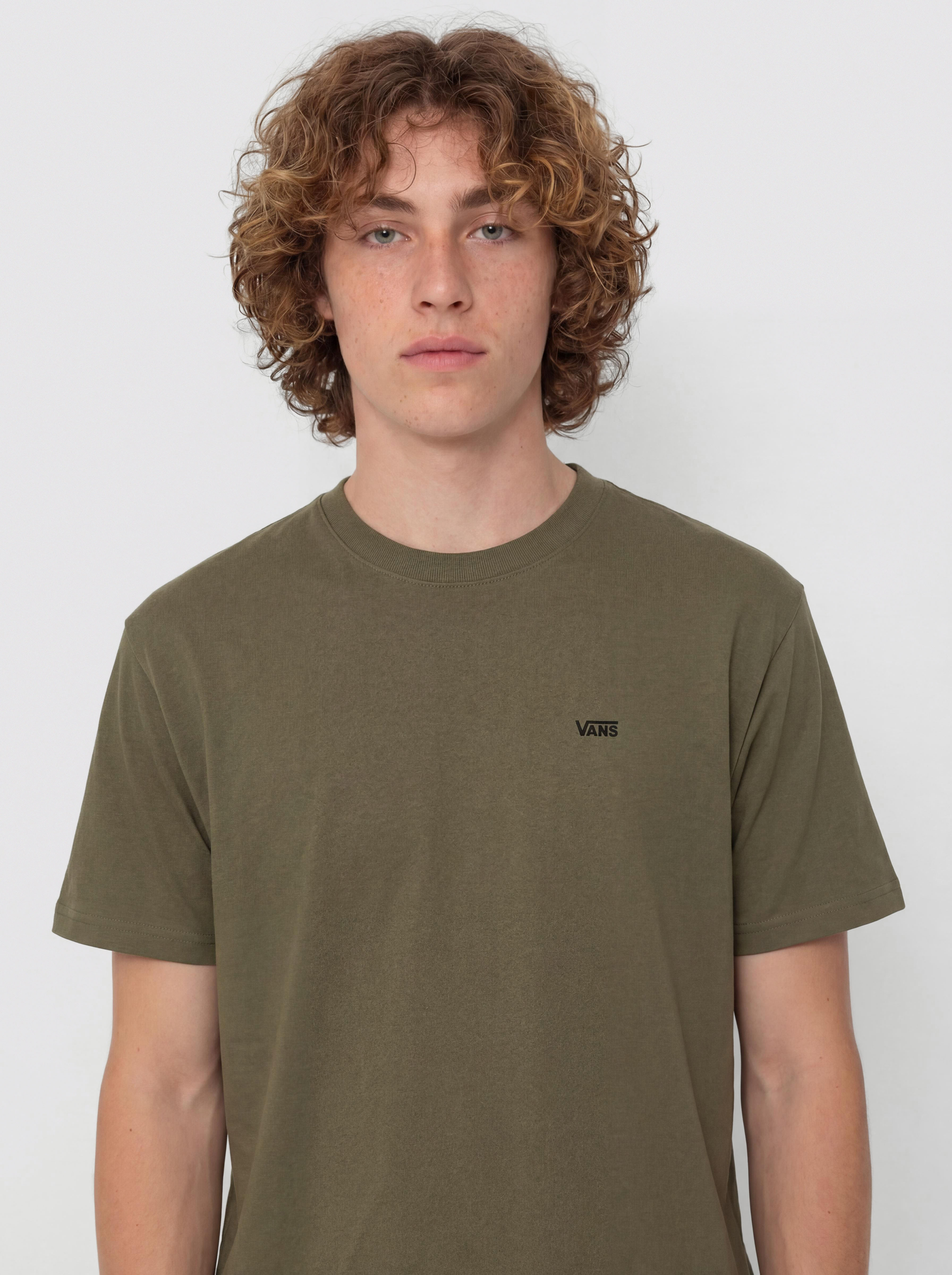 Vans Left Chest II Loose T-Shirt (mossy olive)