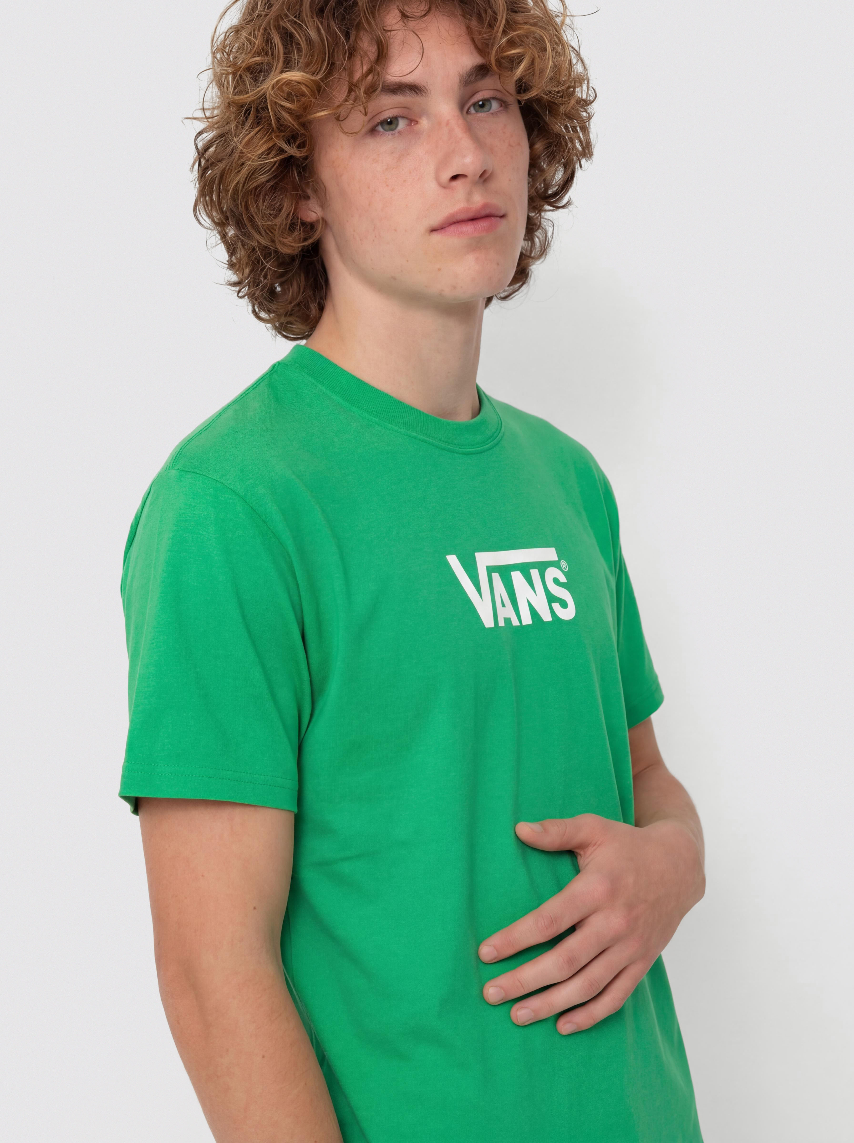 Vans Stretch Logo T-Shirt (vivid verdant)