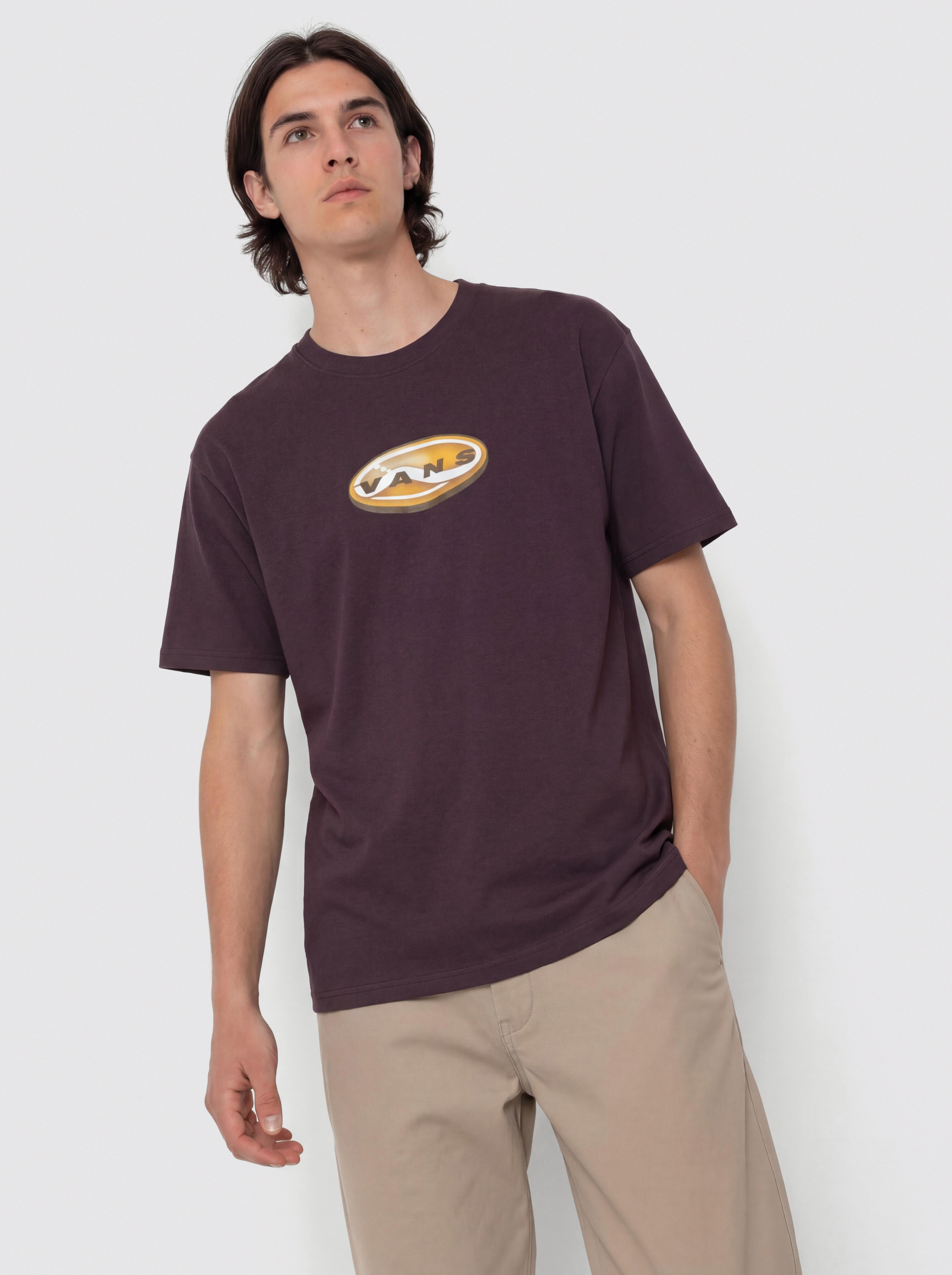 Vans 3D Retroval T-Shirt (dark port)