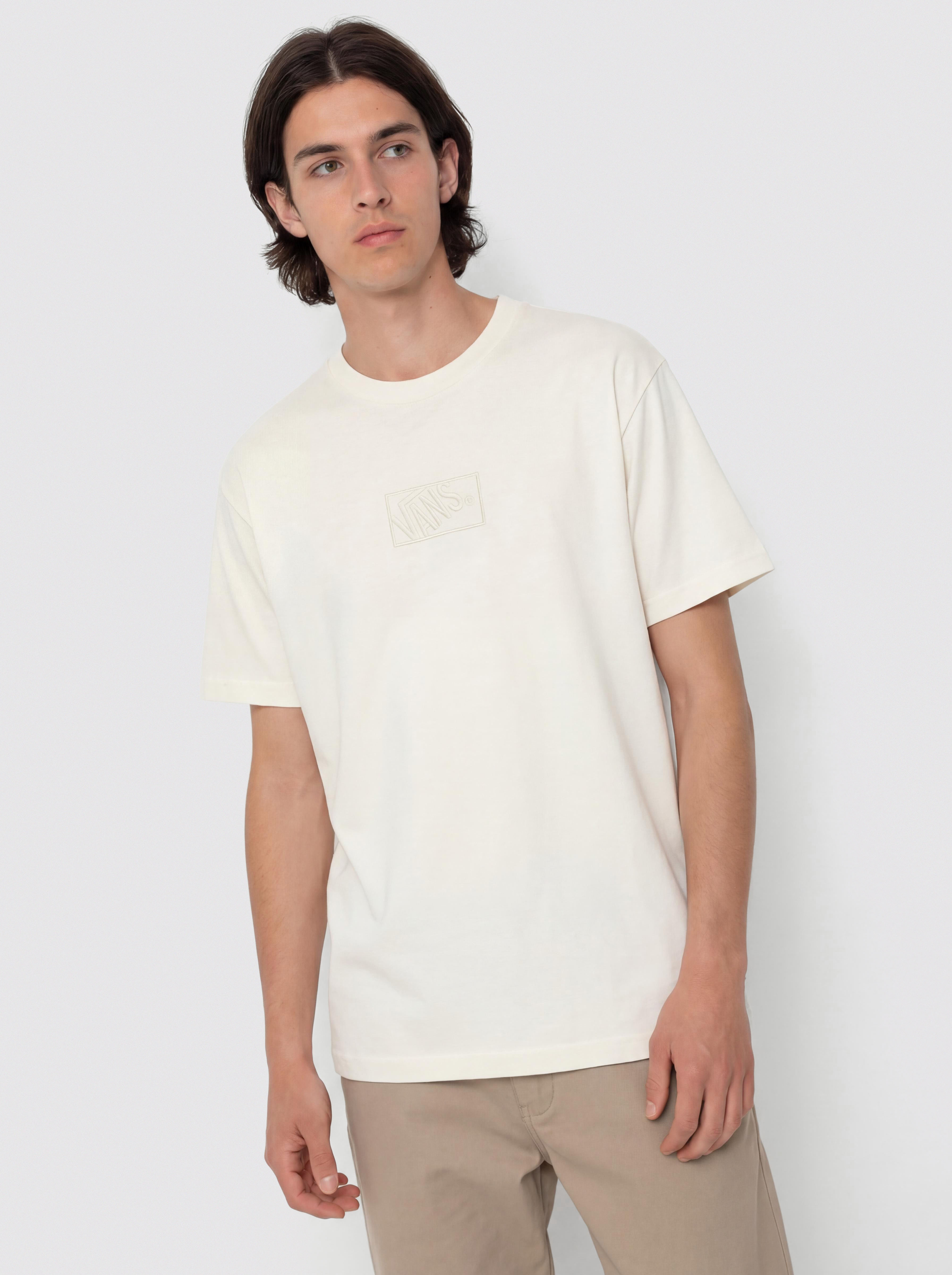 Vans Blocked Box Loose T-Shirt (mountain essentials marshmallow)