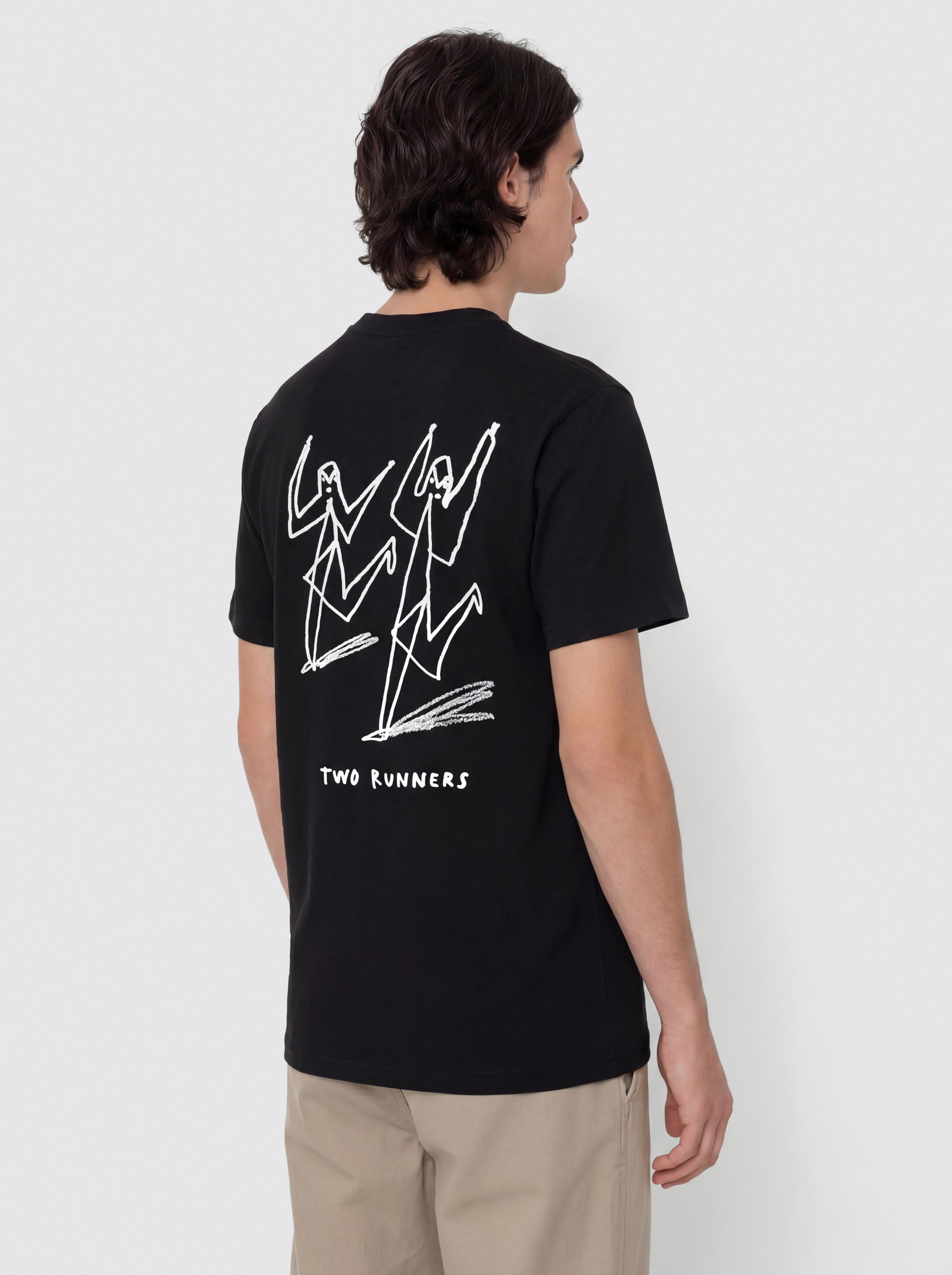 Polar Skate Two Runners T-Shirt - black (black)