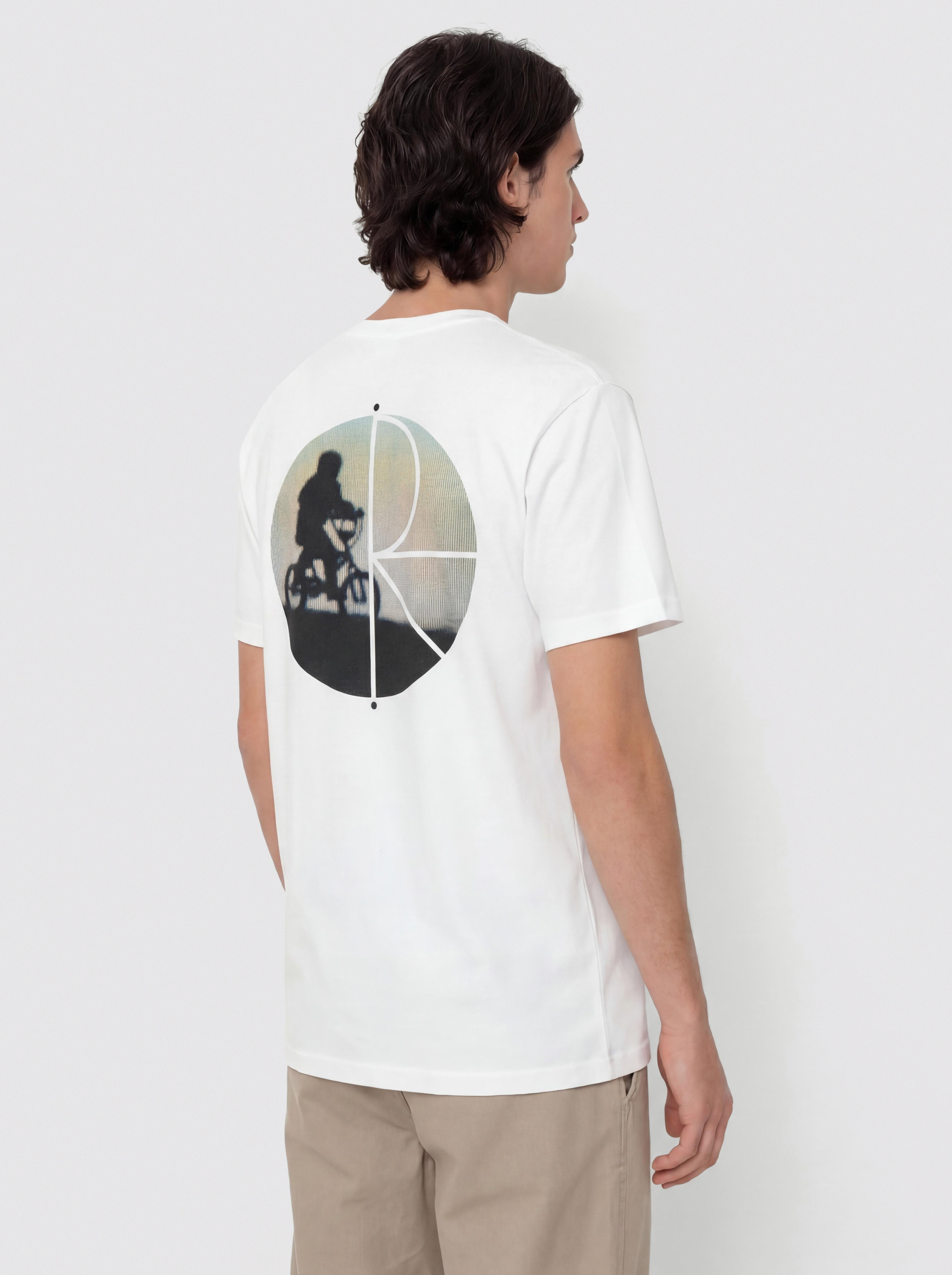 Polar Skate Fill Logo BMX Dreams T-Shirt (white)