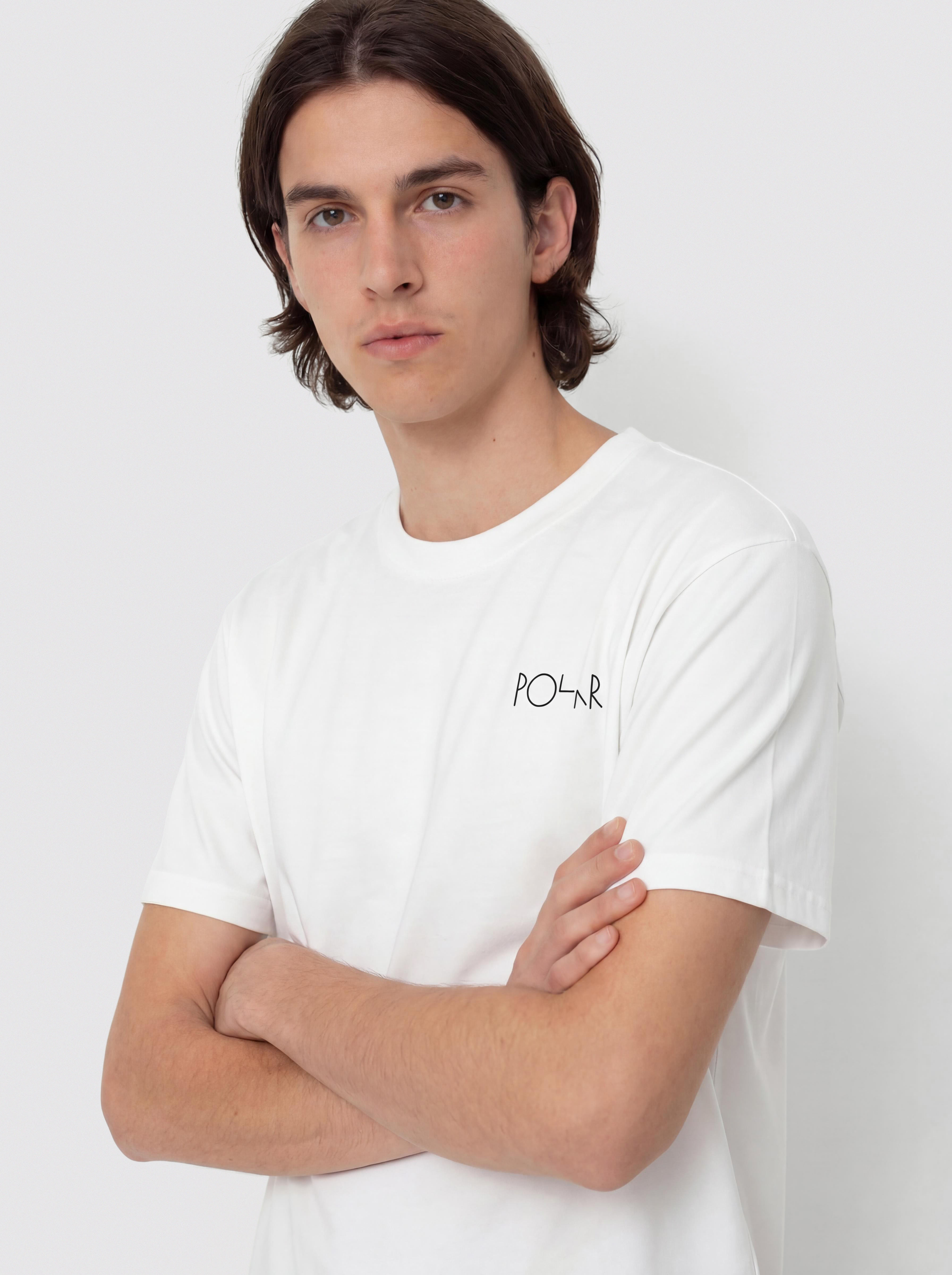 Polar Skate Fill Logo Martas Roses T-Shirt