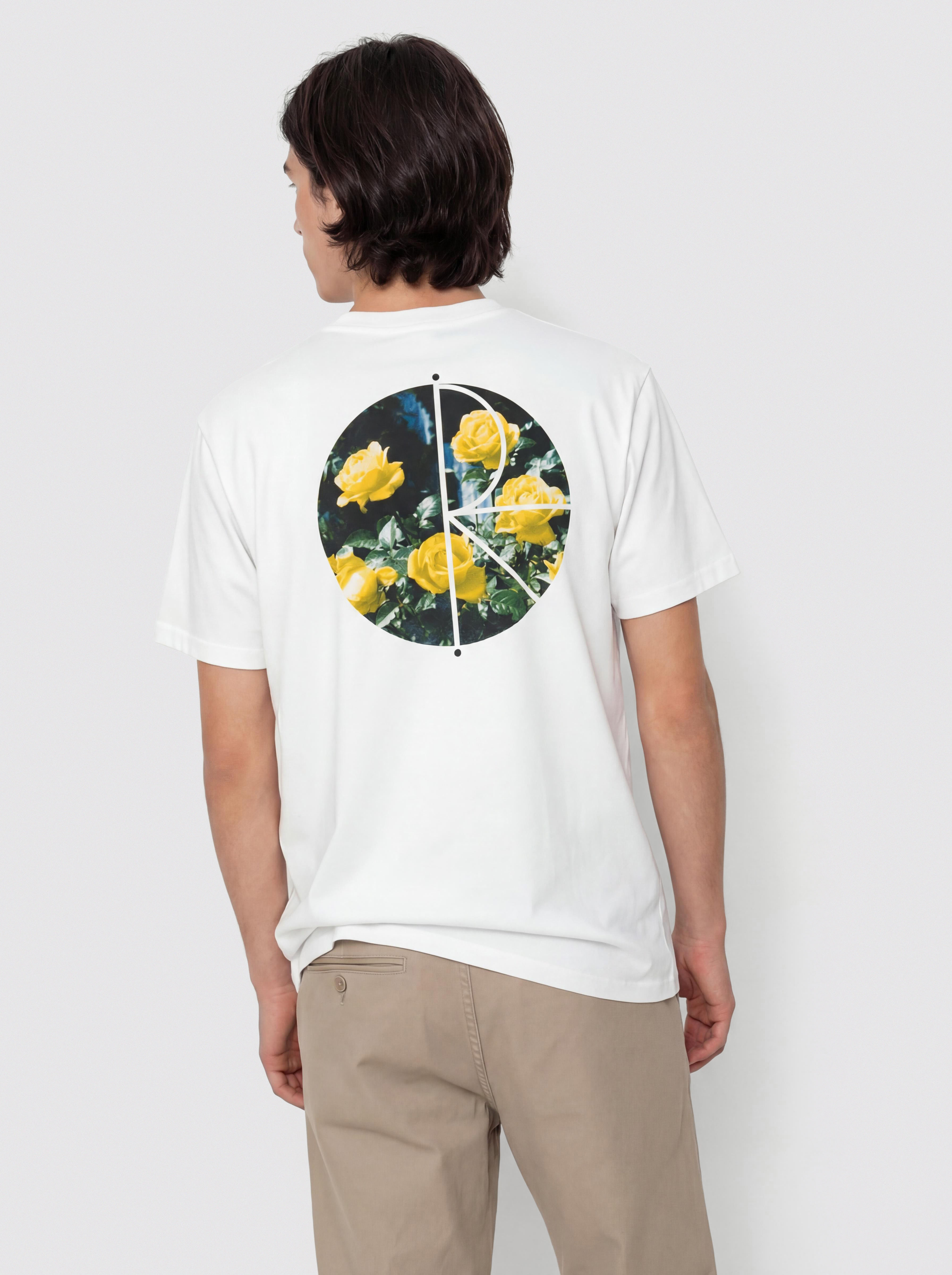 Polar Skate Fill Logo Martas Roses T-Shirt (white)