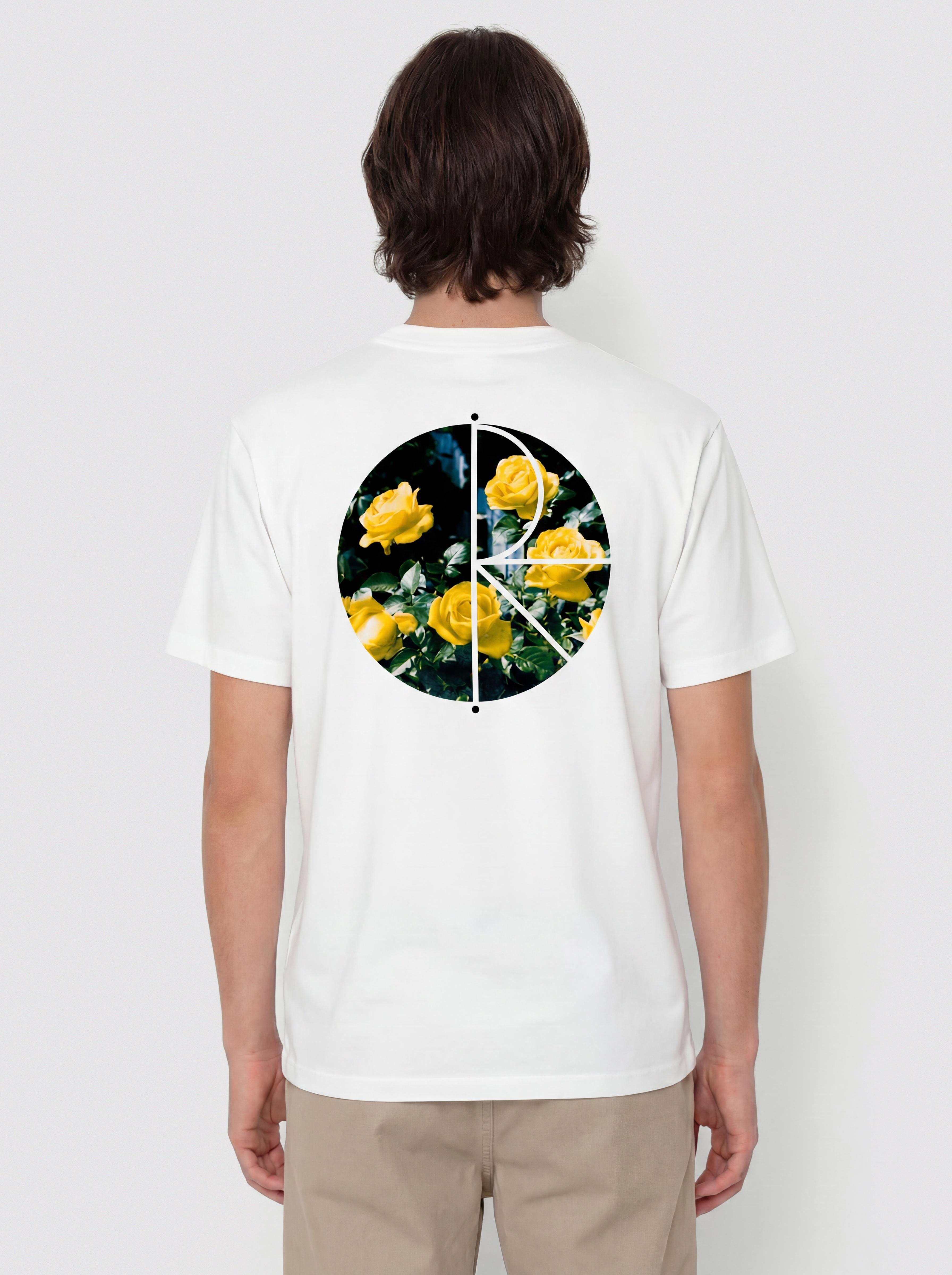 Polar Skate Fill Logo Martas Roses T-Shirt (white)