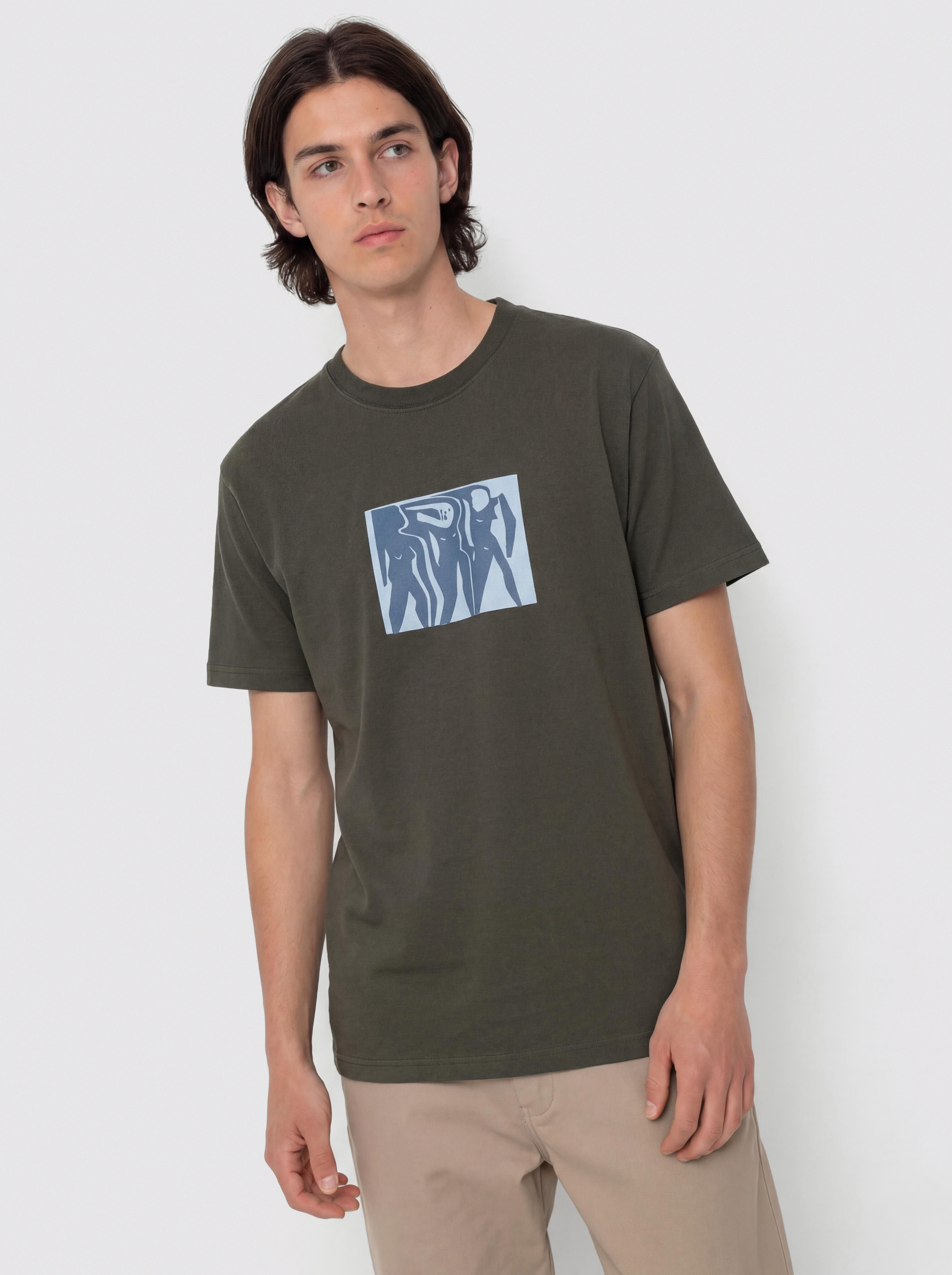 Polar Skate Cut Outs T-Shirt (dark olive)
