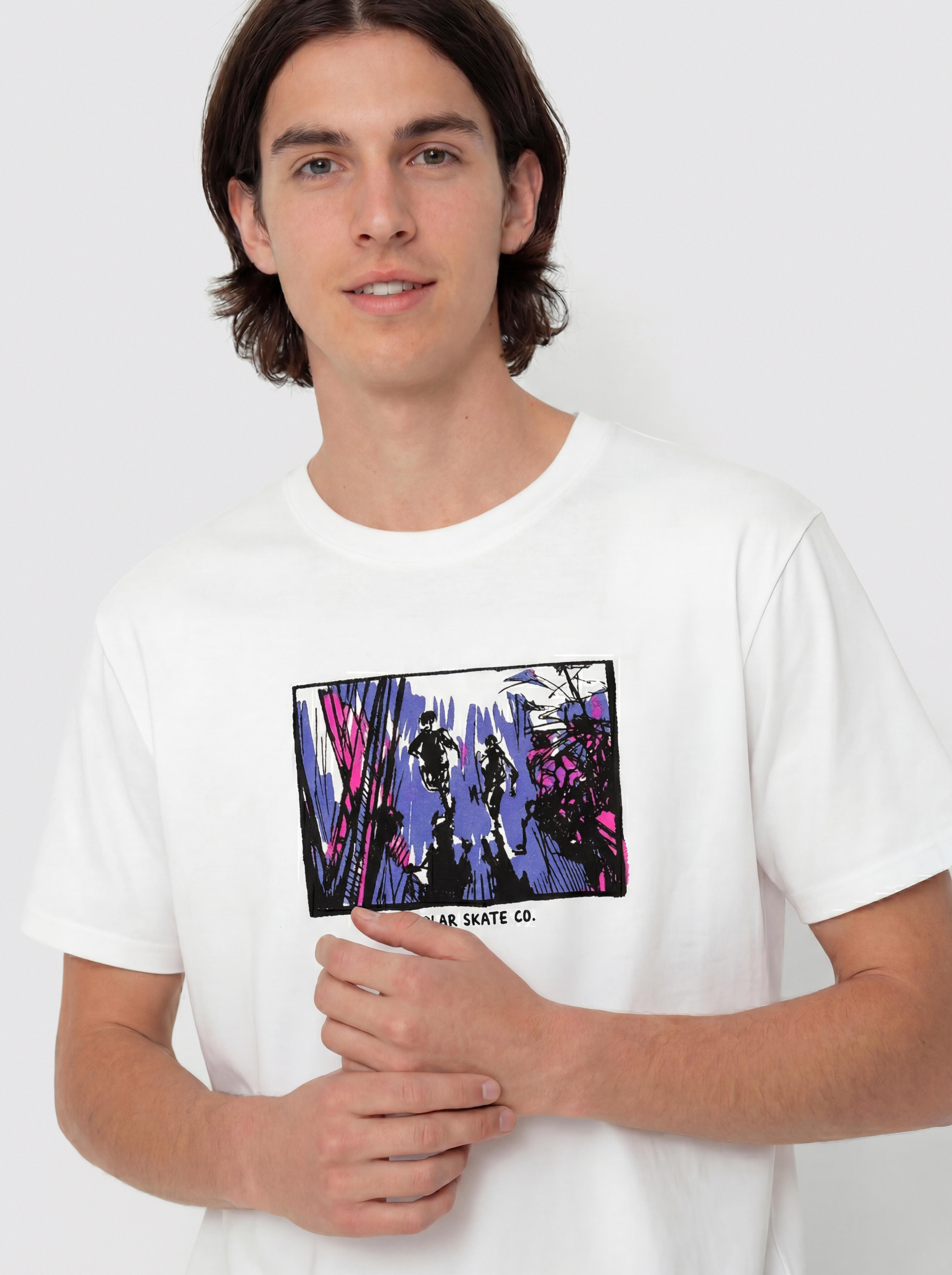 Polar Skate Running T-Shirt (white)