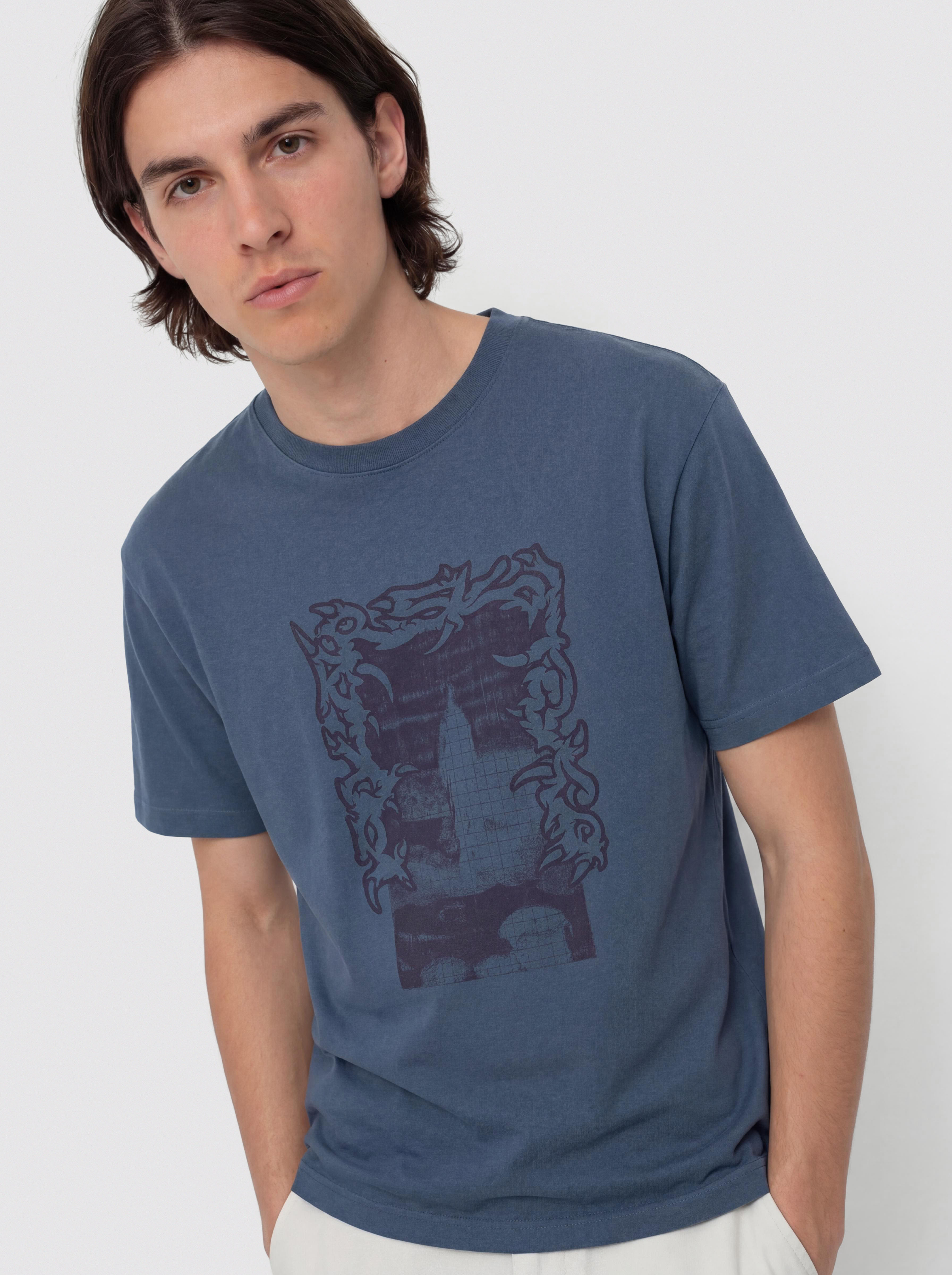 Polar Skate Passing Resemblance T-Shirt (grey blue)