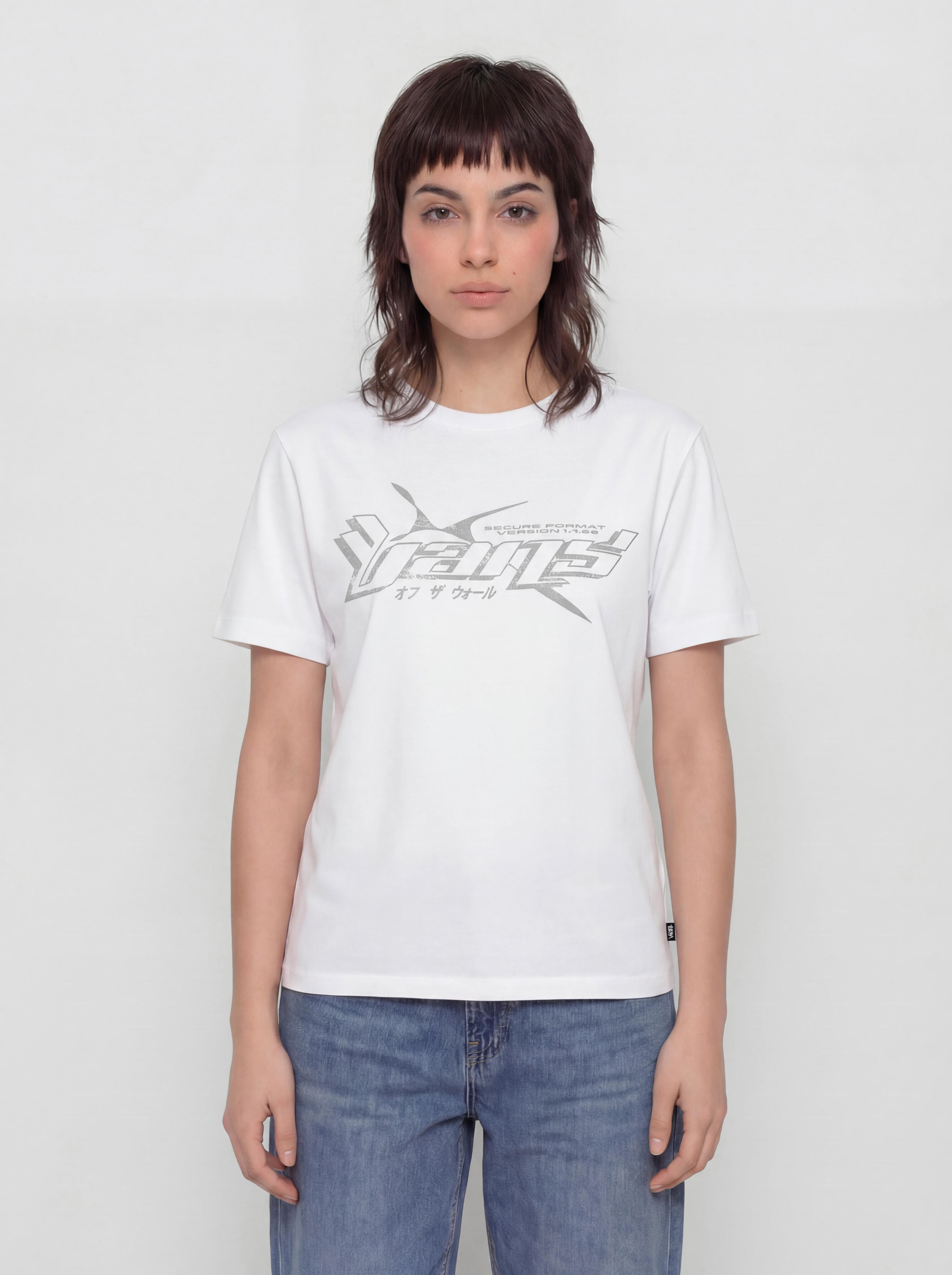 Vans T-Shirt Y2V Oversized Wmn (white)