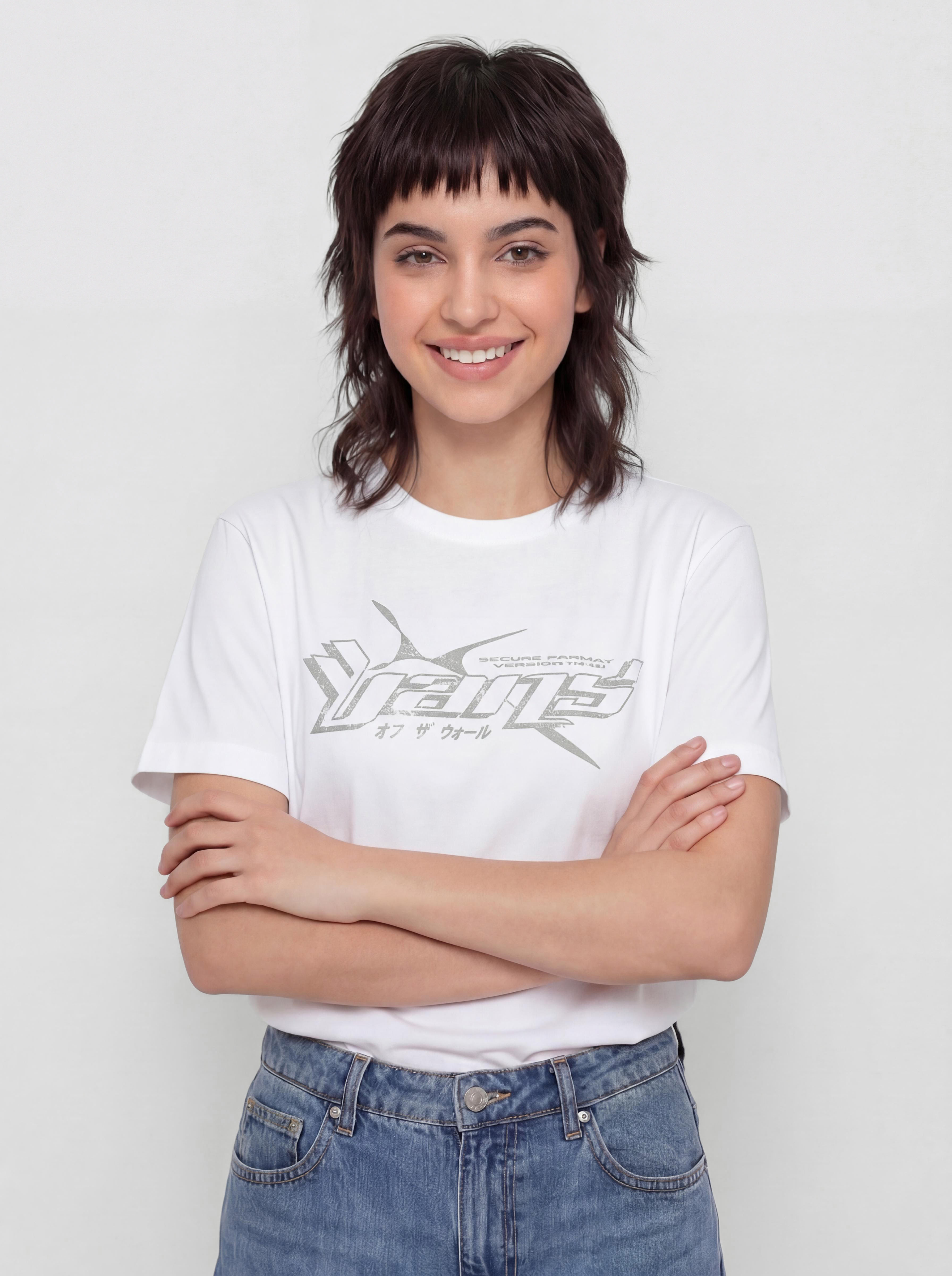 Vans T-Shirt Y2V Oversized Wmn (white)