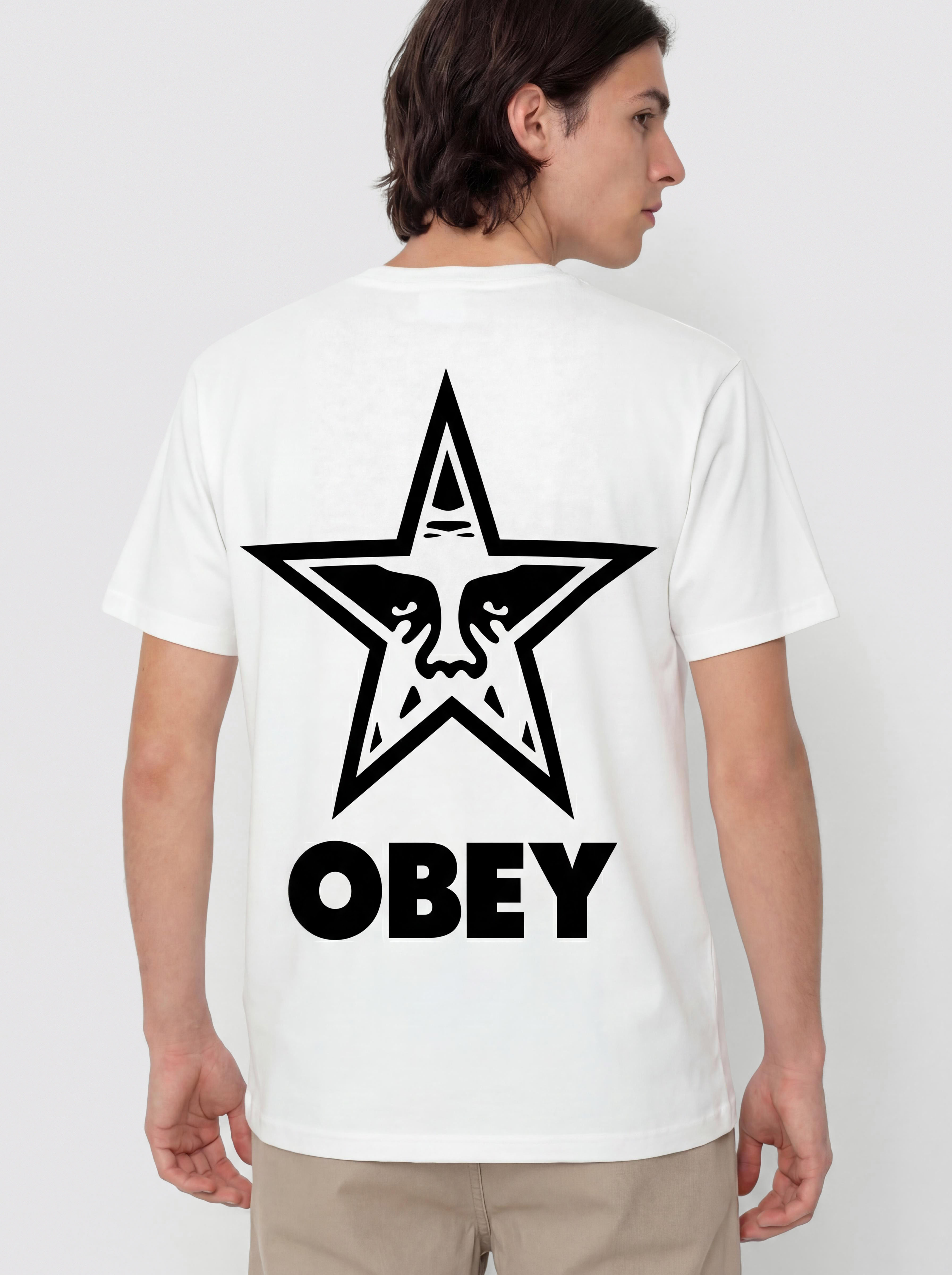 OBEY Obey Bold Star T-Shirt (pigmnet vintage white)