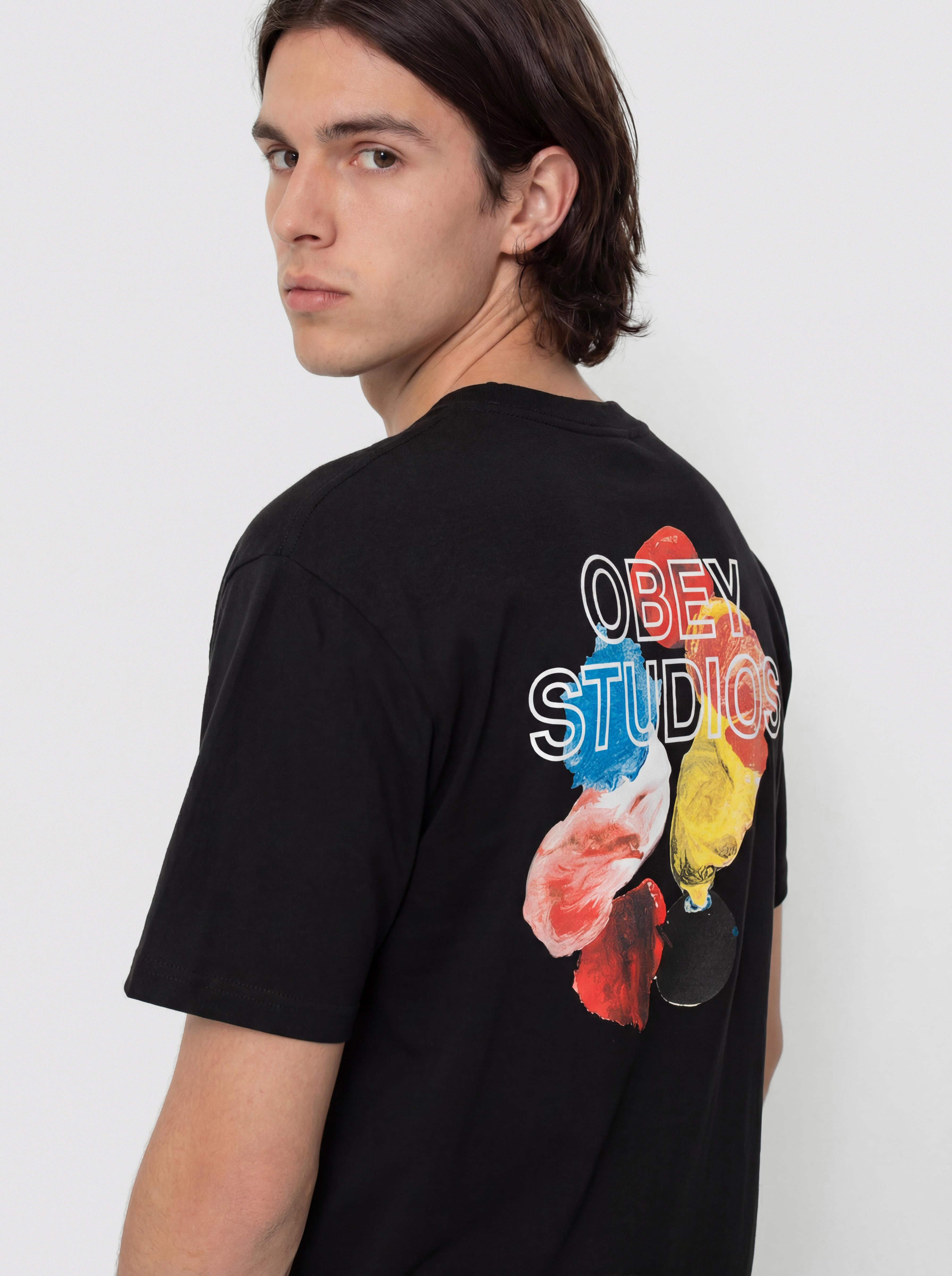 OBEY Studios Palette T-Shirt (black)