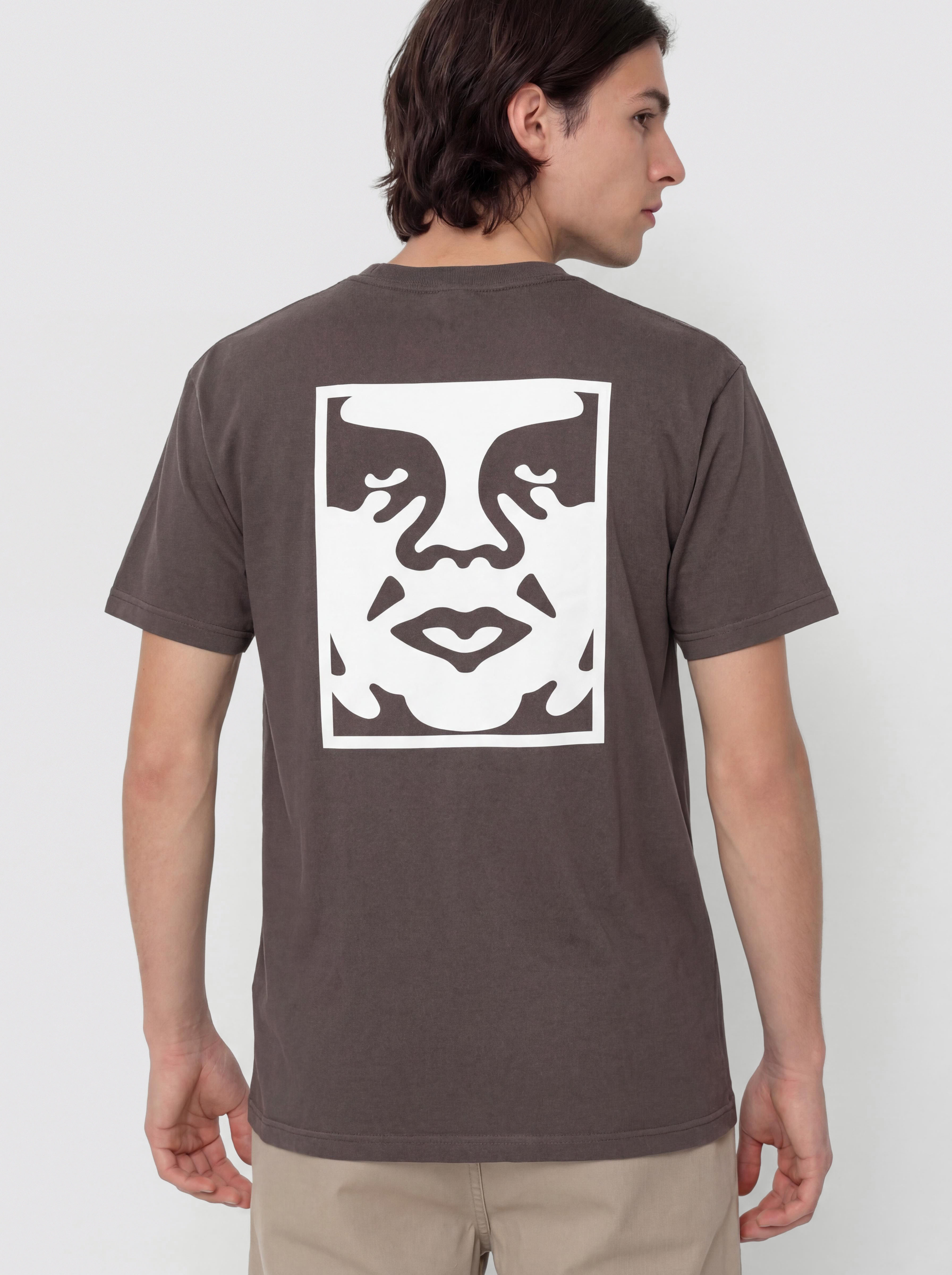 OBEY Obey Bold Icon Face T-Shirt (pigment dusty black)
