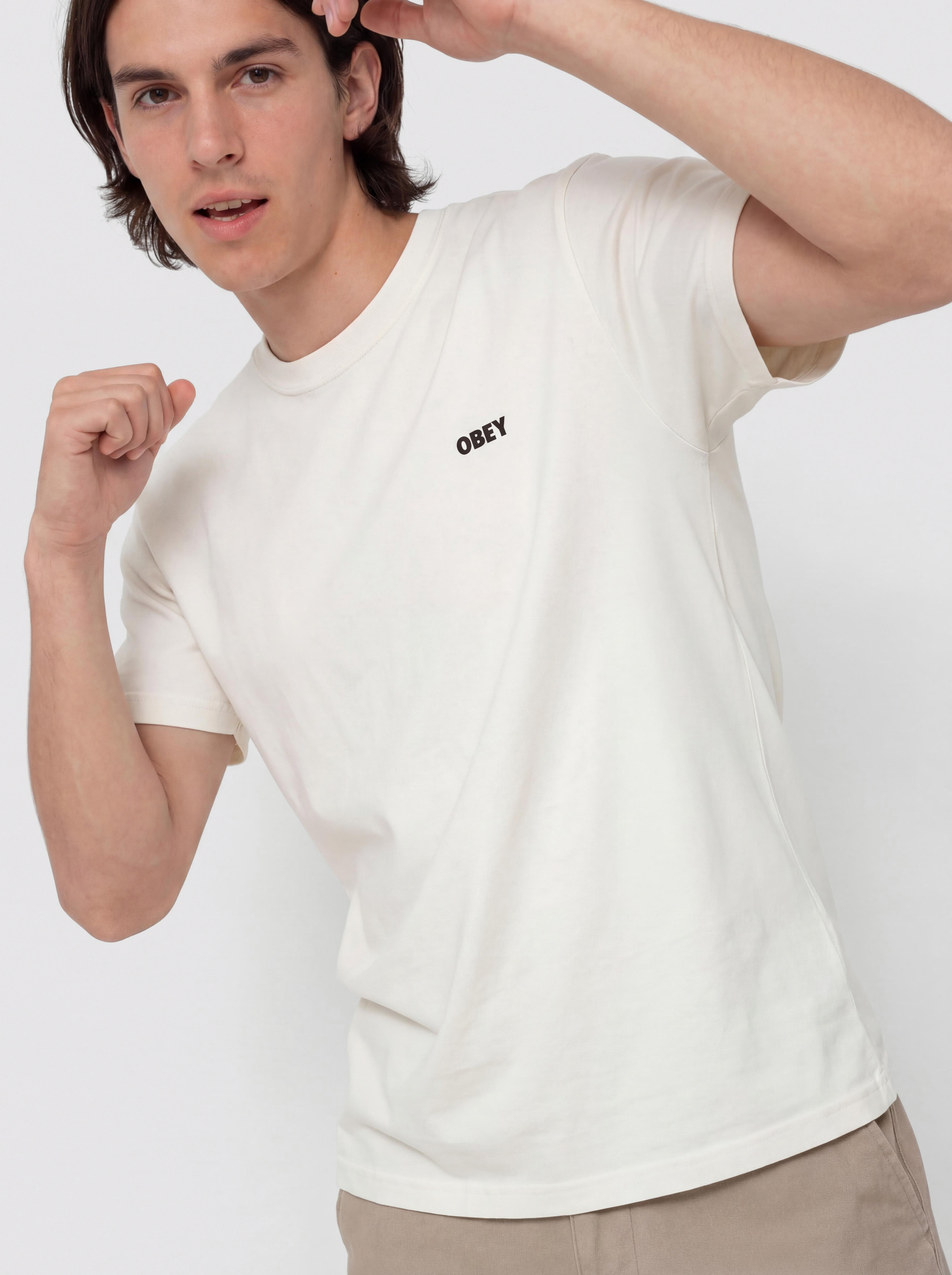 OBEY Obey Bold Icon Face T-Shirt (pigment chalk)