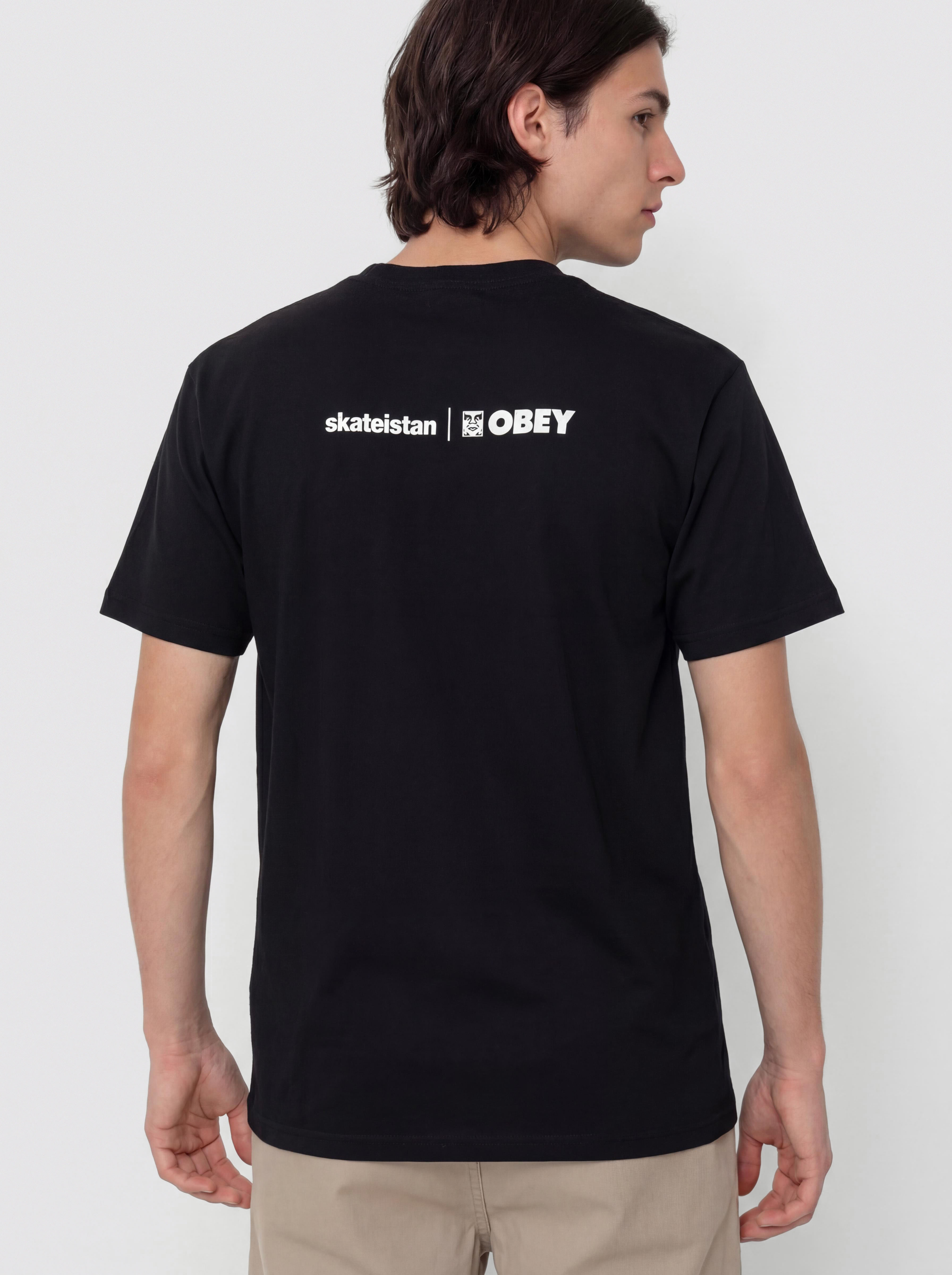 OBEY Skateistan T-Shirt (black)