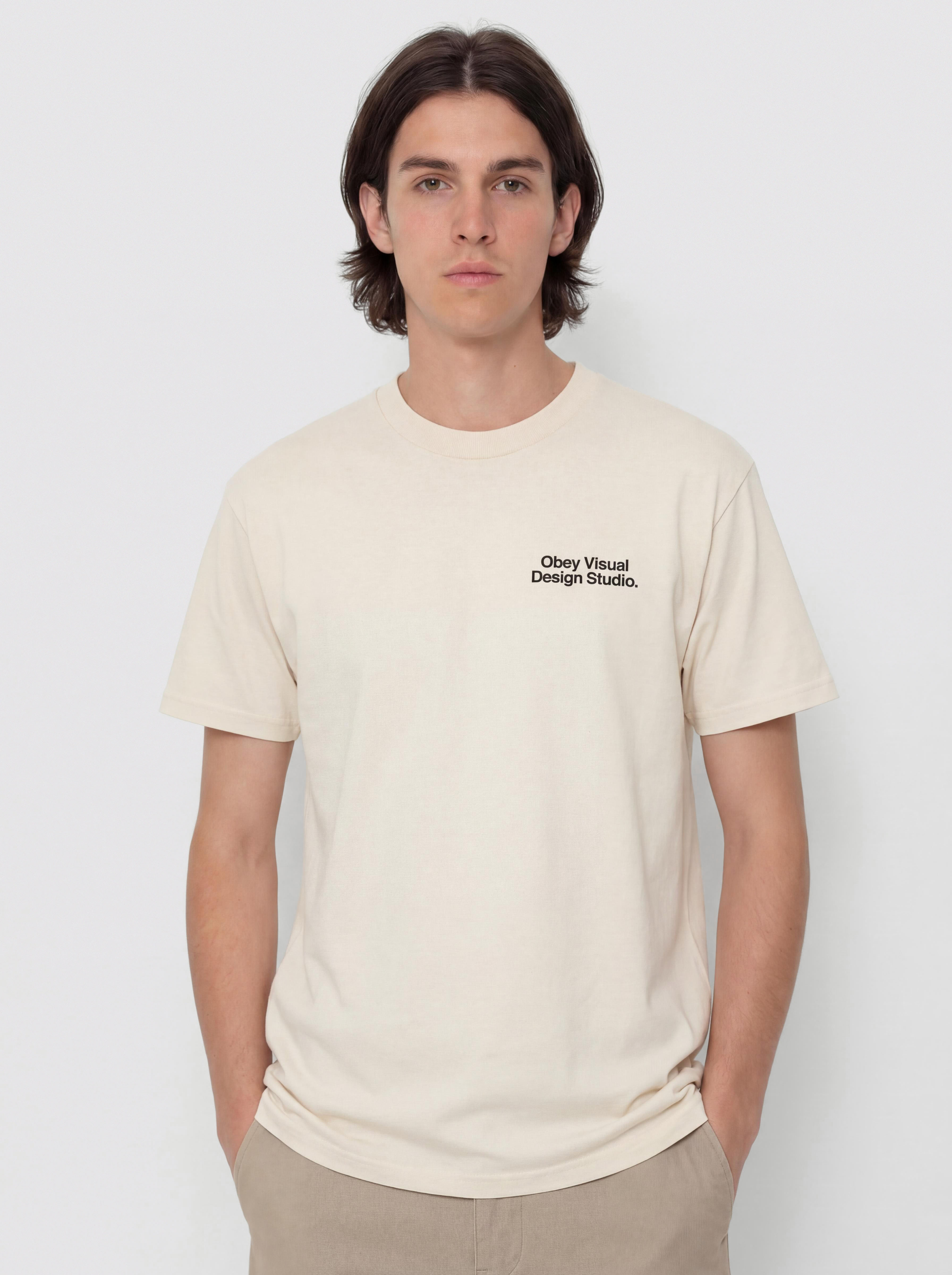 OBEY Visual Design Studio T-Shirt (cream)