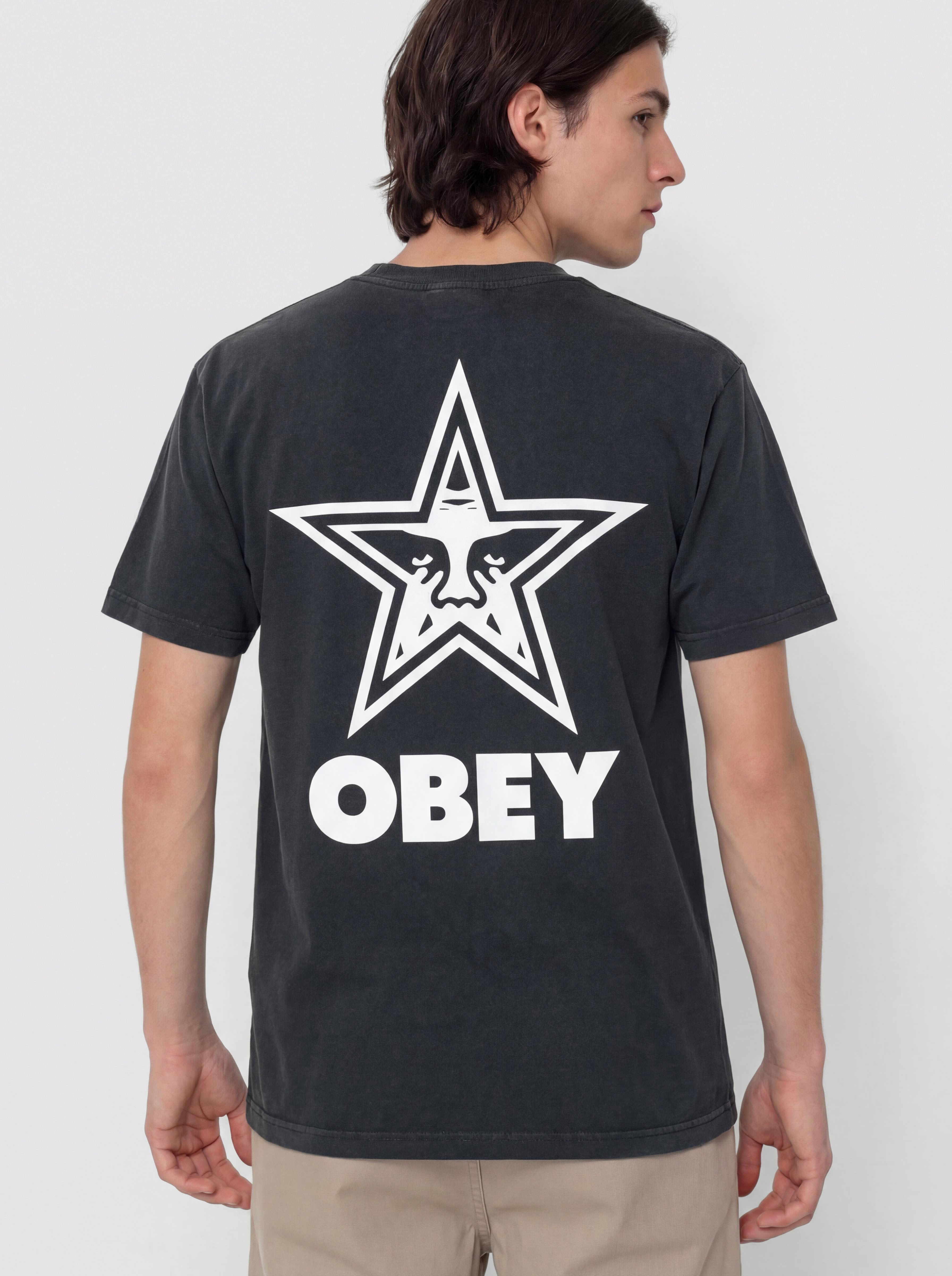 OBEY Obey Bold Star T-Shirt (pigment true vintage black)