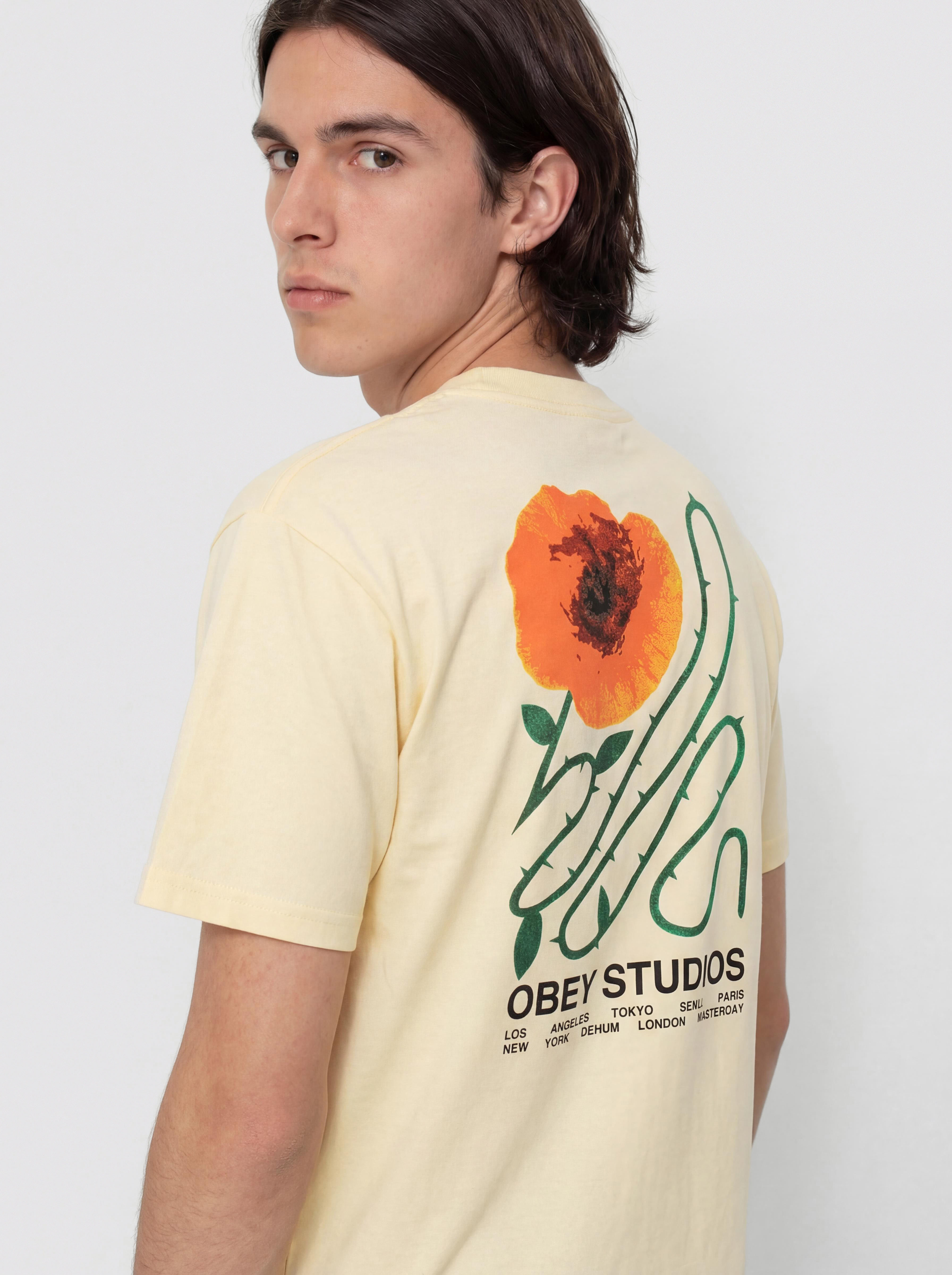 OBEY Moves Of Life T-Shirt (pale yellow)