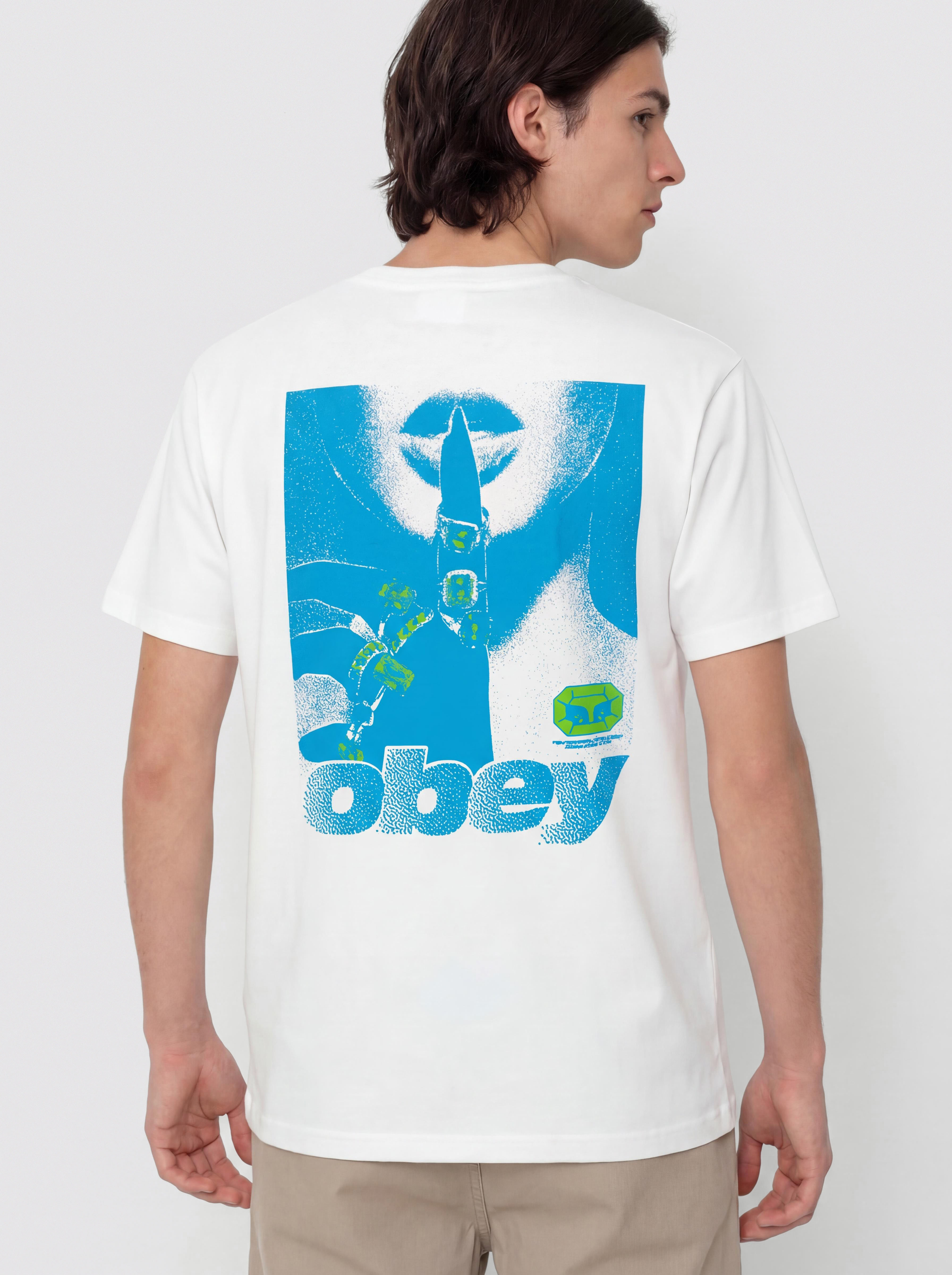 OBEY Exports T-Shirt (white)