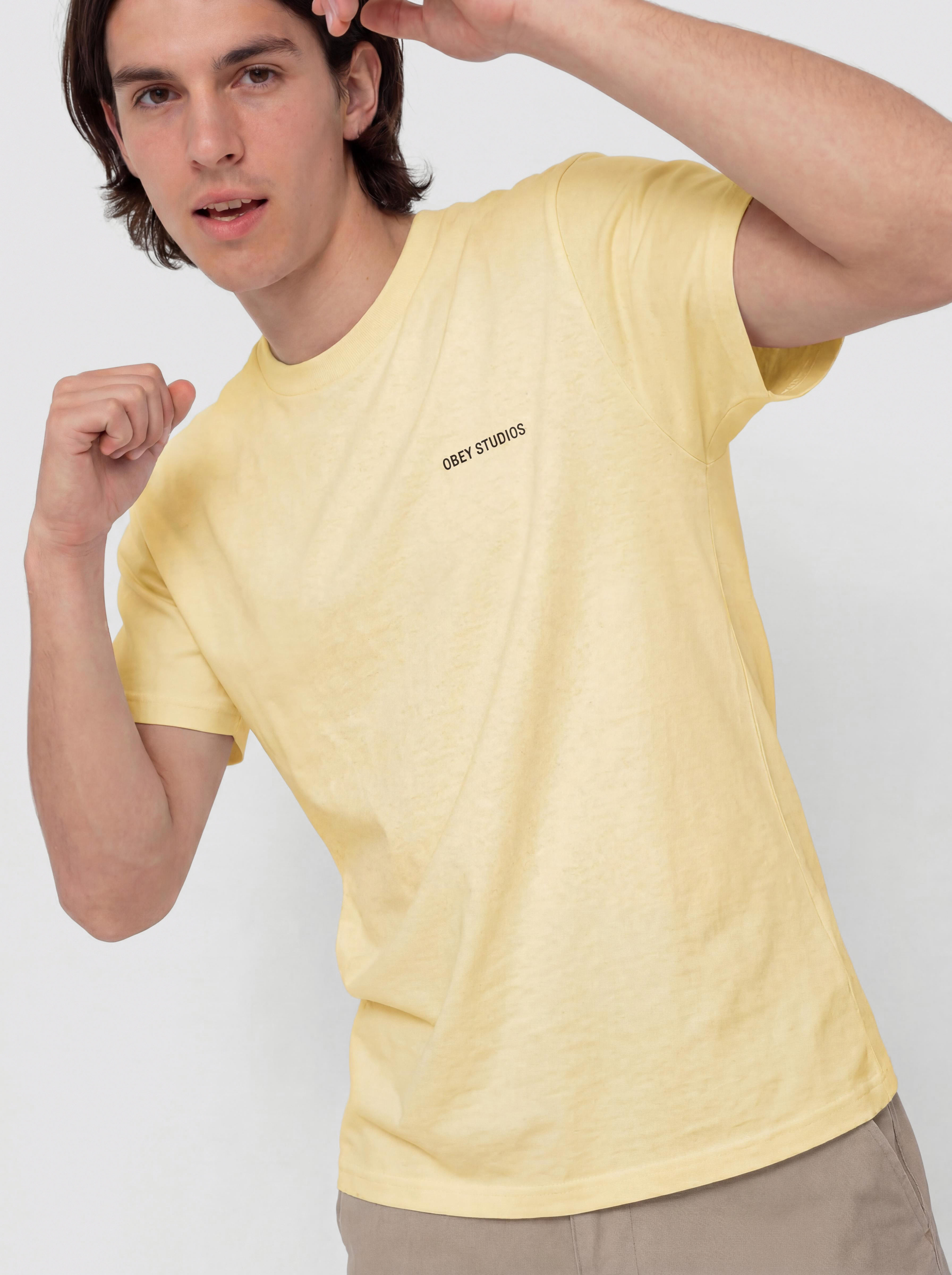 OBEY Moves Of Life T-Shirt (pale yellow)