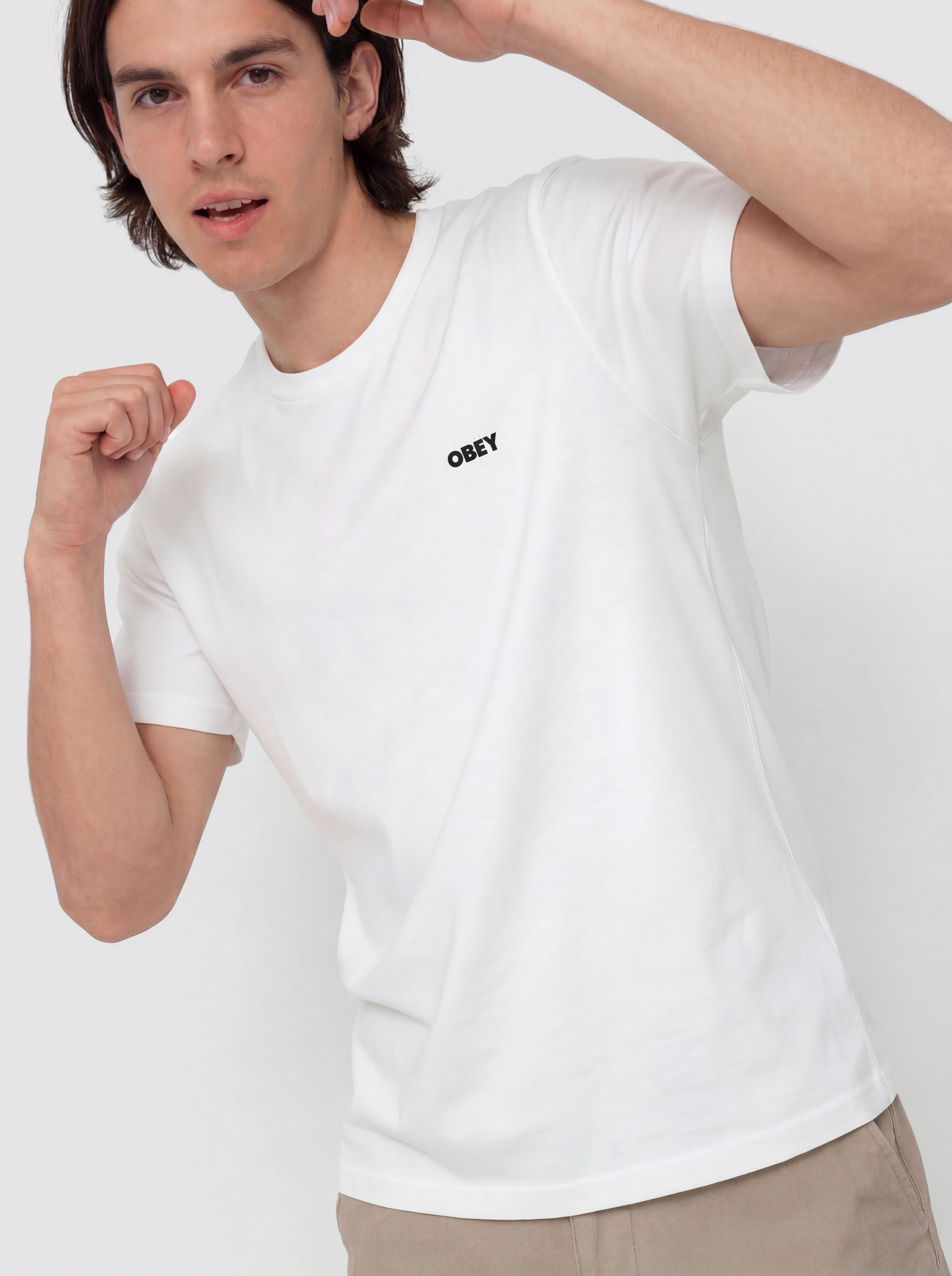 OBEY The Medium Is The Message T-Shirt (white)