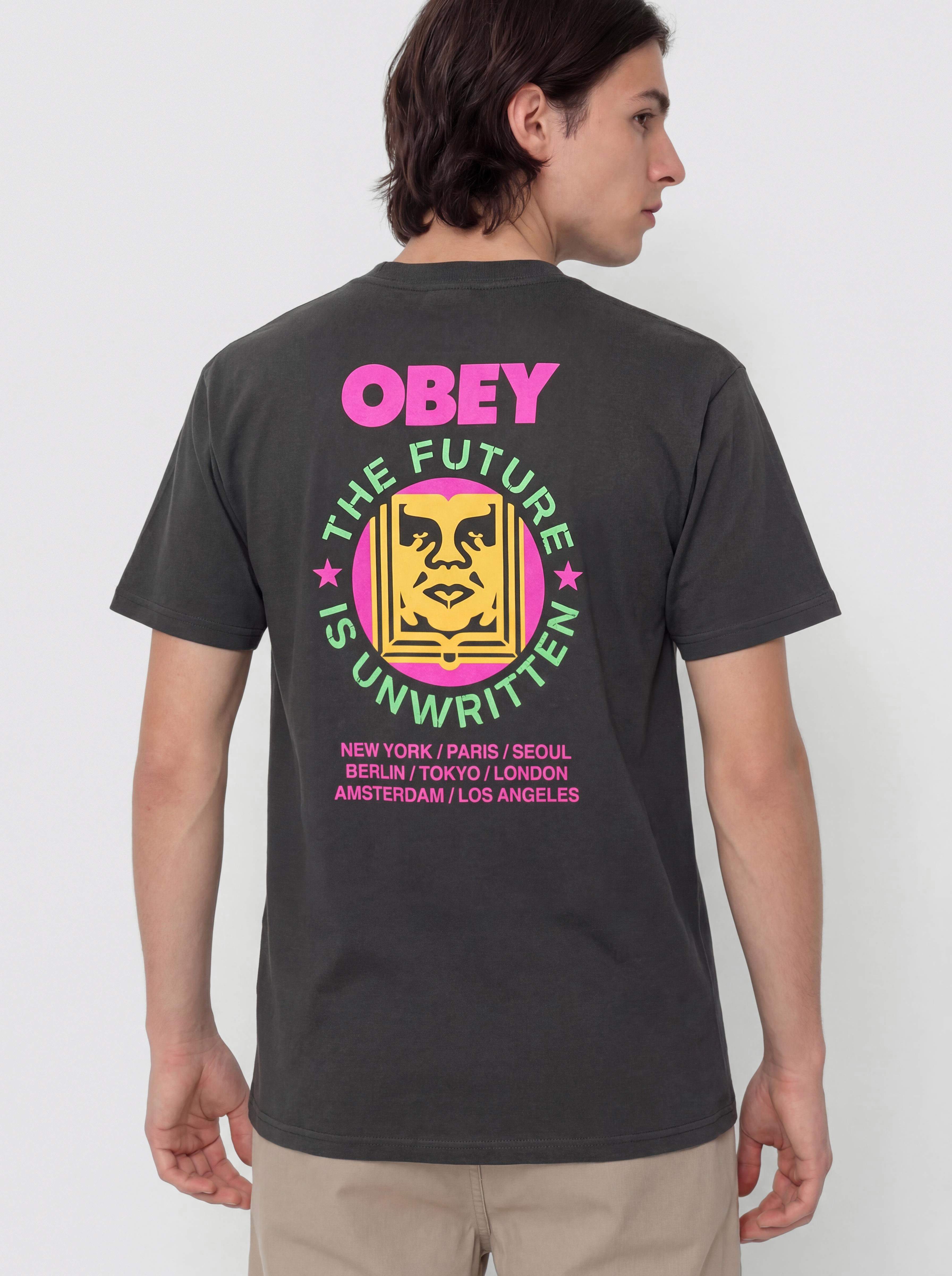 OBEY Future Unwritten T-Shirt (vintage black)