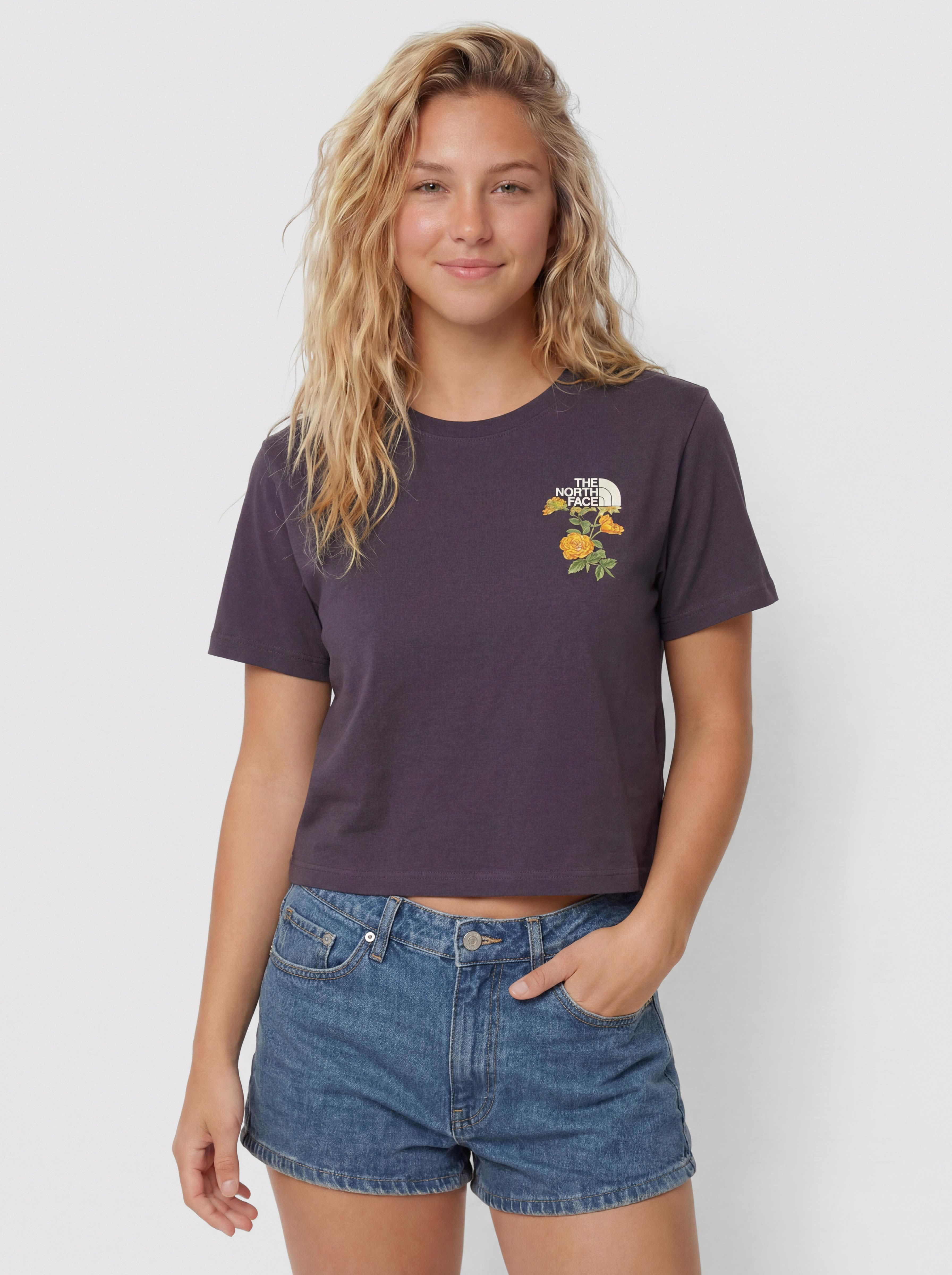 The North Face Flora Embro Wmn T-Shirt (endless dusk)