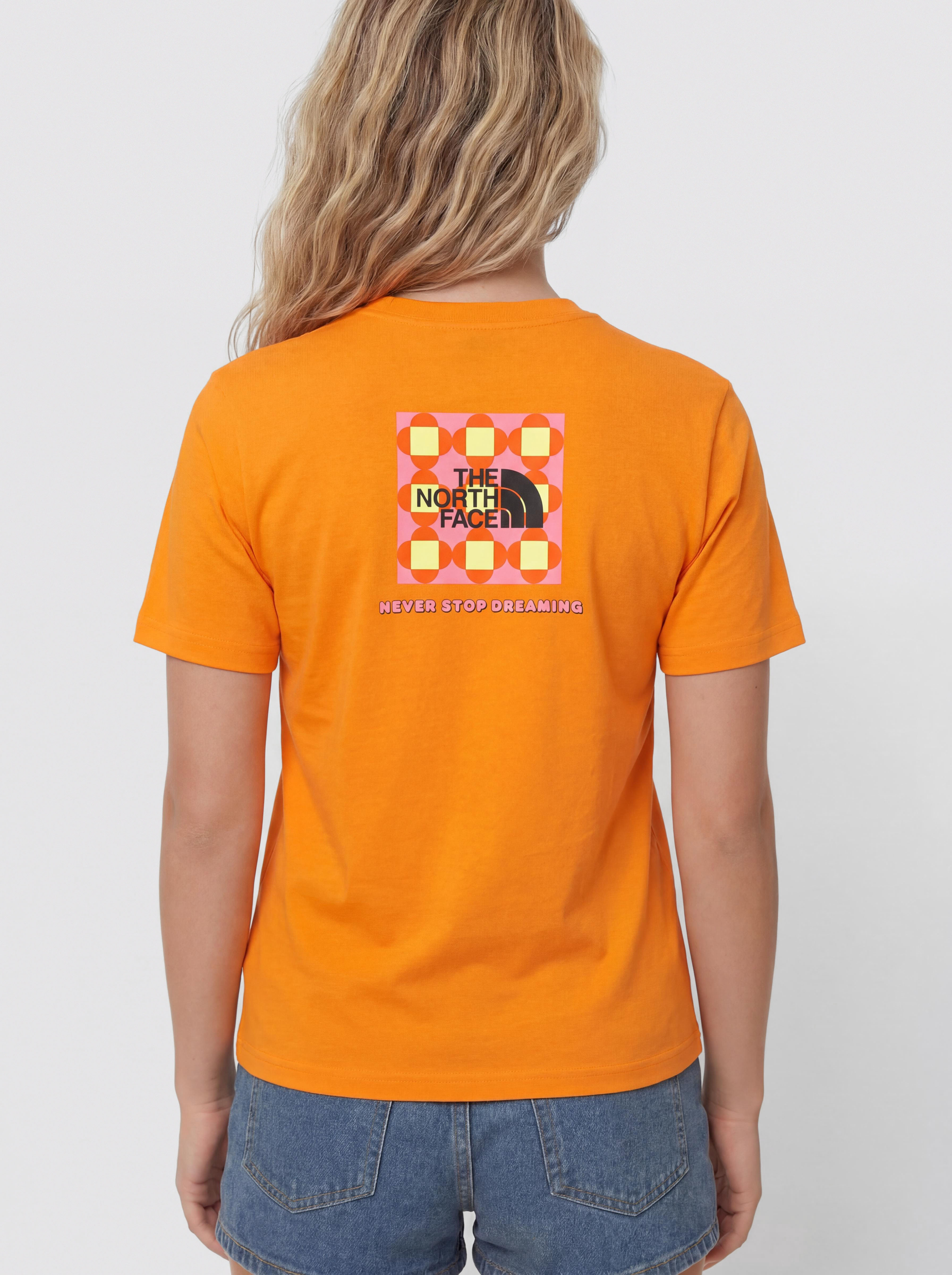 The North Face X Yinka Ilori Box Graphic T-Shirt (apricot glaze)