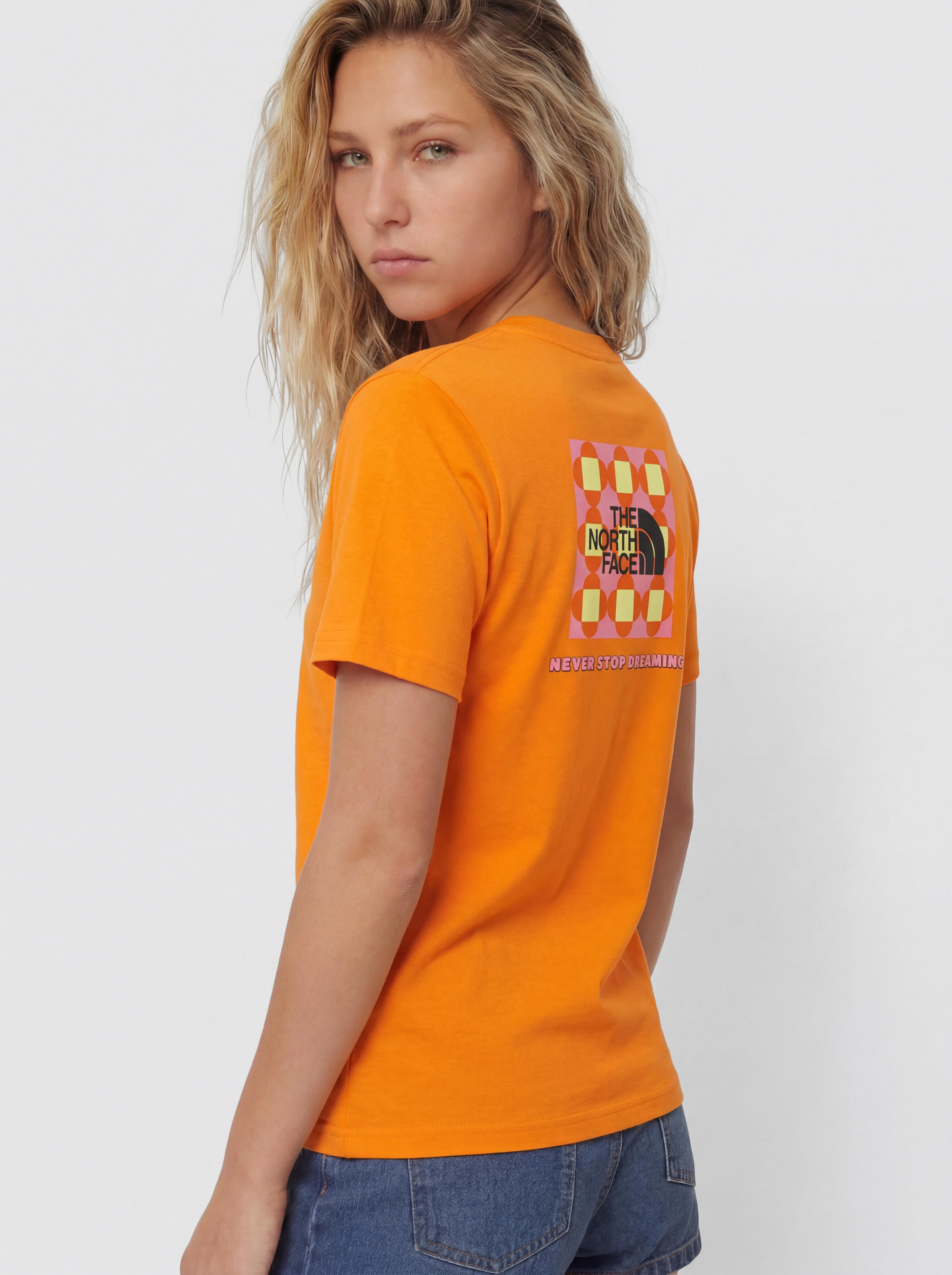 The North Face X Yinka Ilori Box Graphic T-Shirt (apricot glaze)