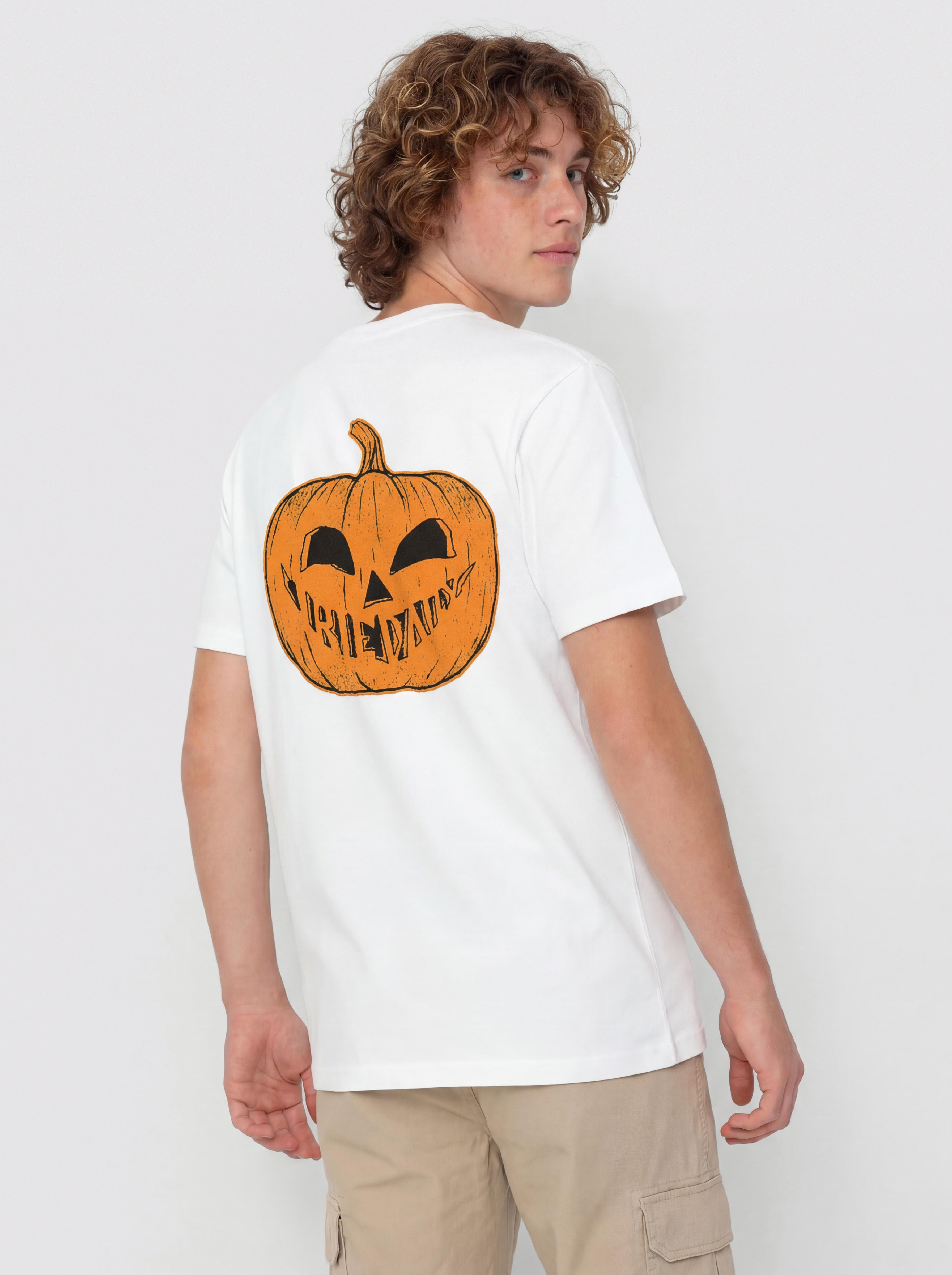 Iriedaily T-Shirt Trick Or (white)