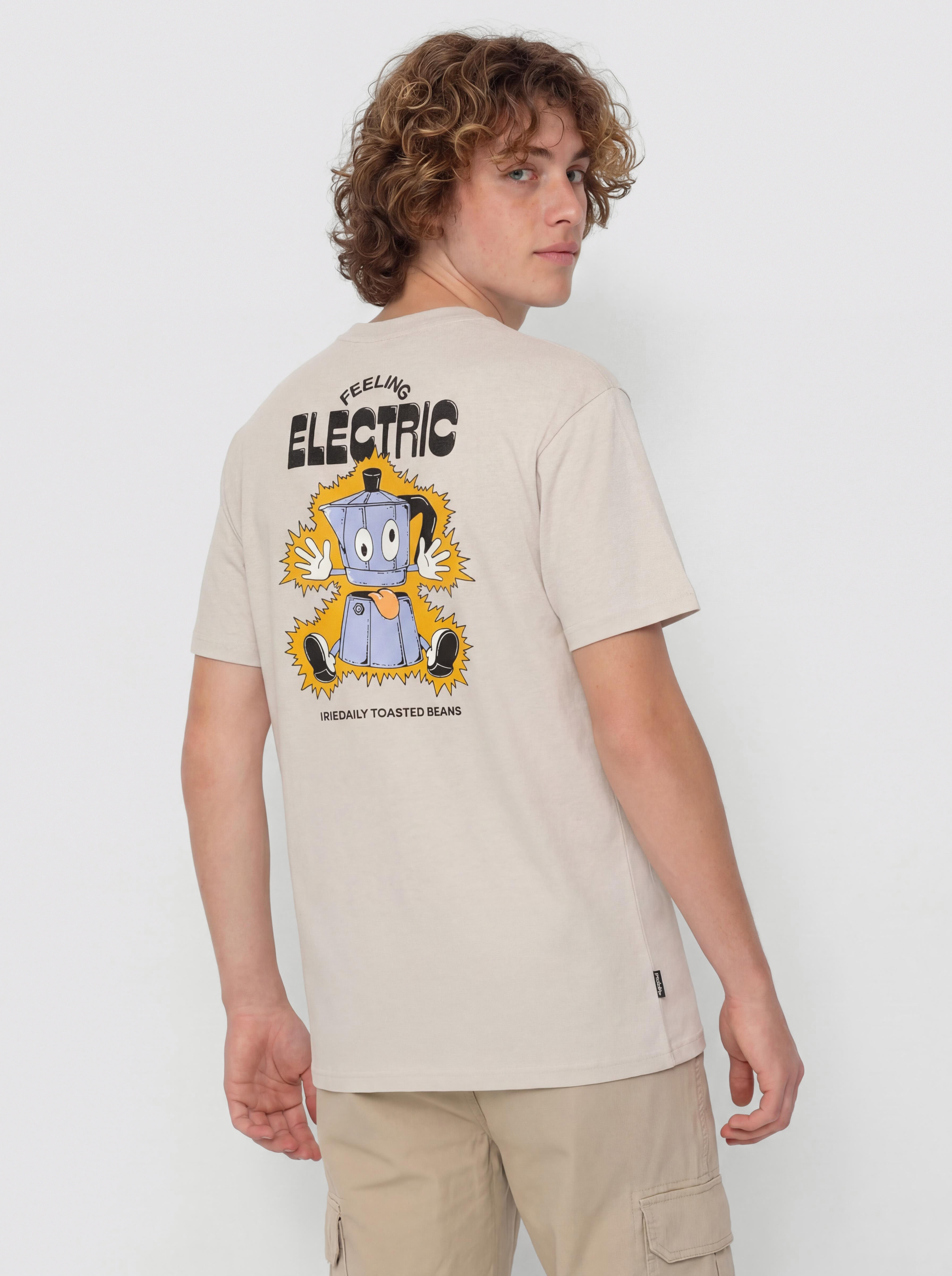 Iriedaily Coffeelectric T-Shirt (cloud grey)