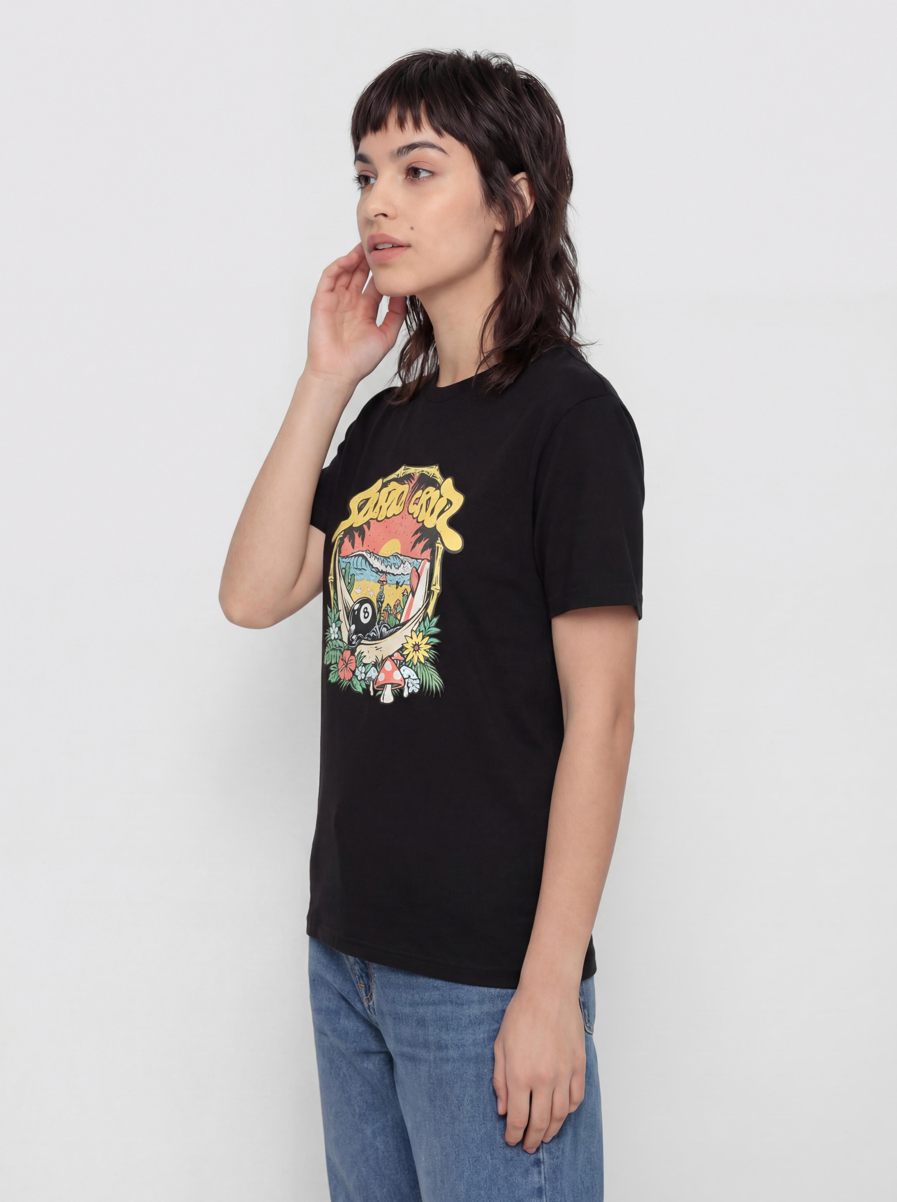 Santa Cruz Winkowski 8Baller Trip Front Wmn T-Shirt (black)