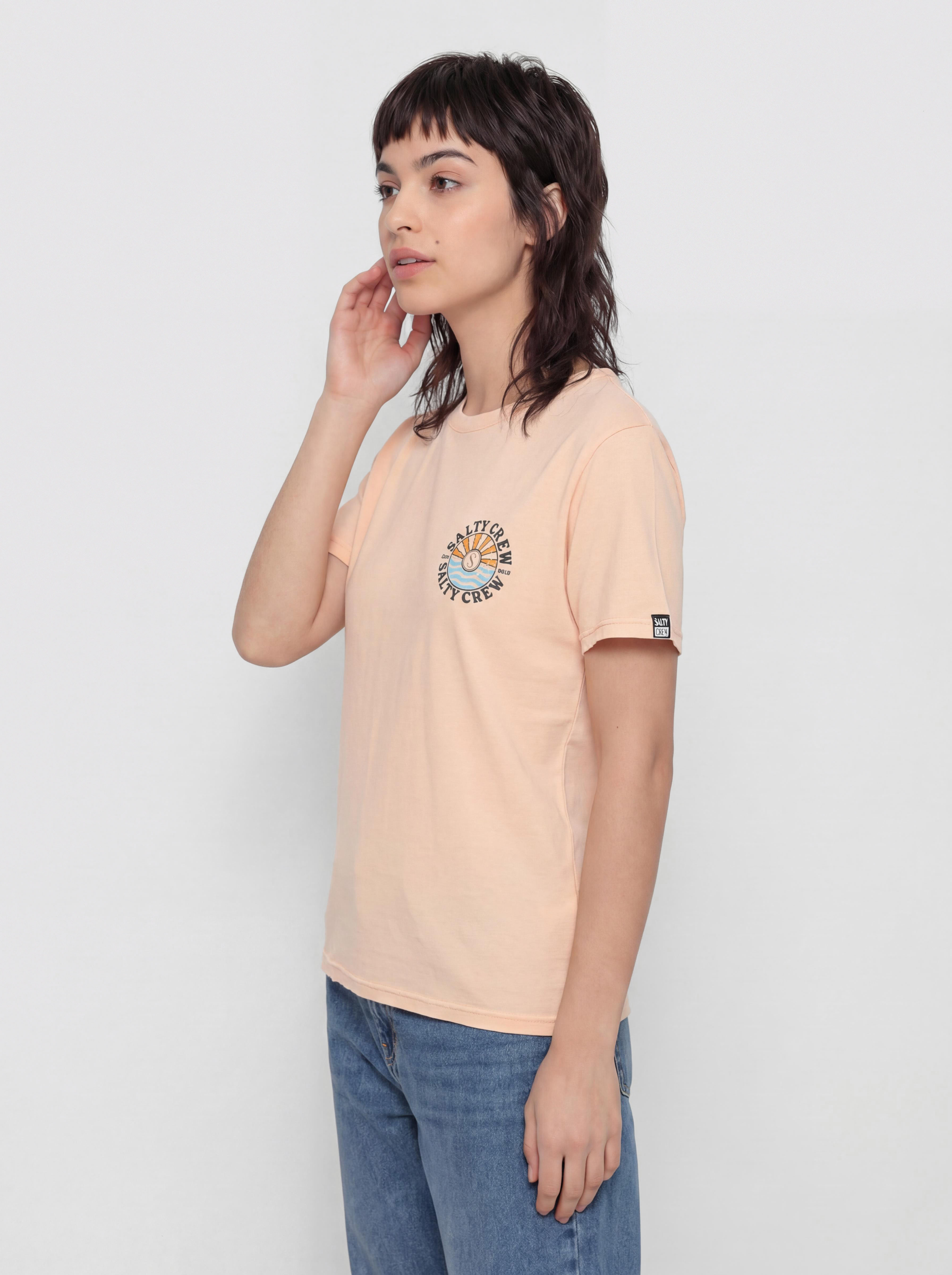 Salty Crew Sun Waves Boyfriend T-Shirt Wmn (apricot)