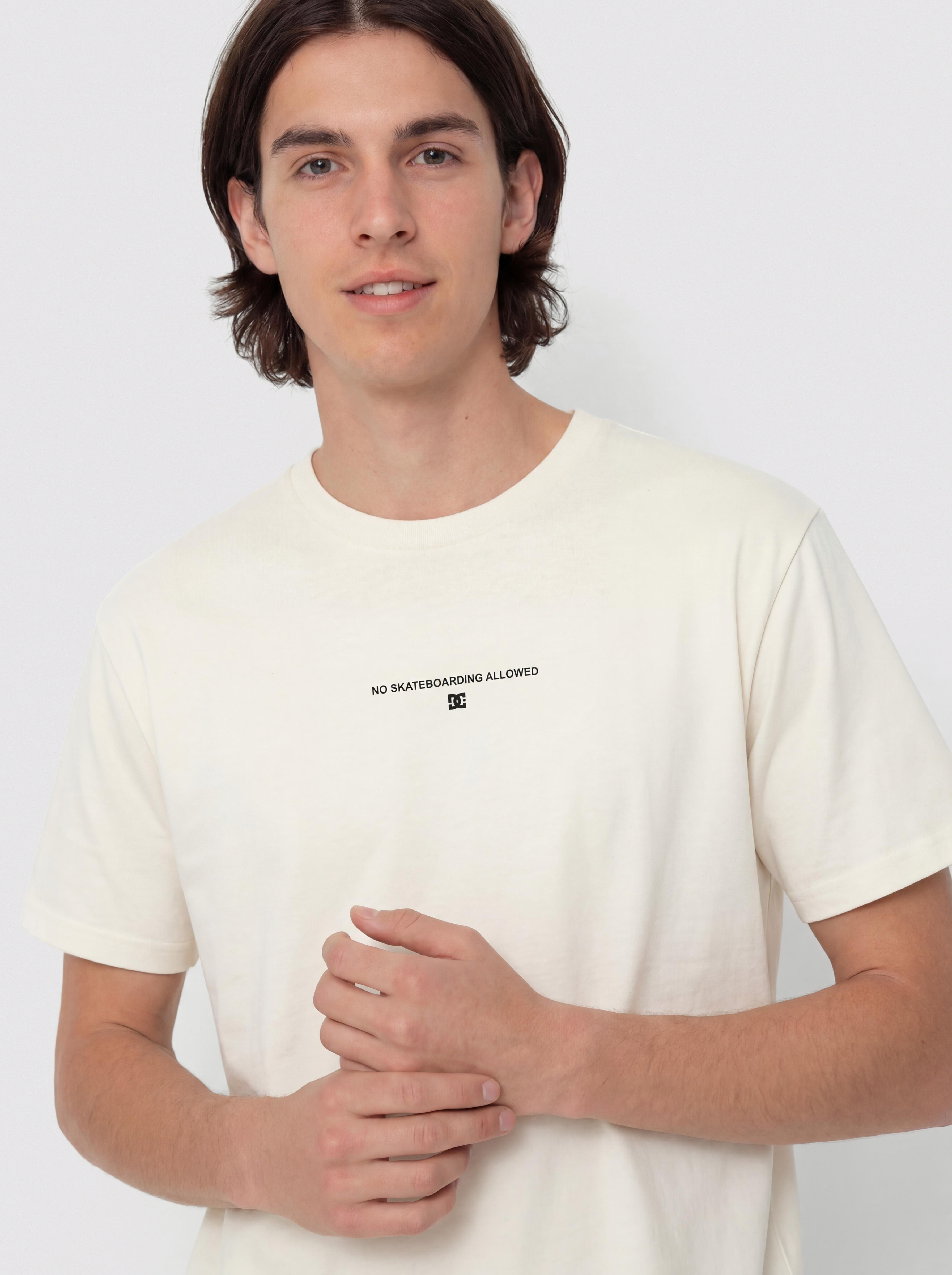 DC No Skateboard Allowed T-Shirt (lily white)