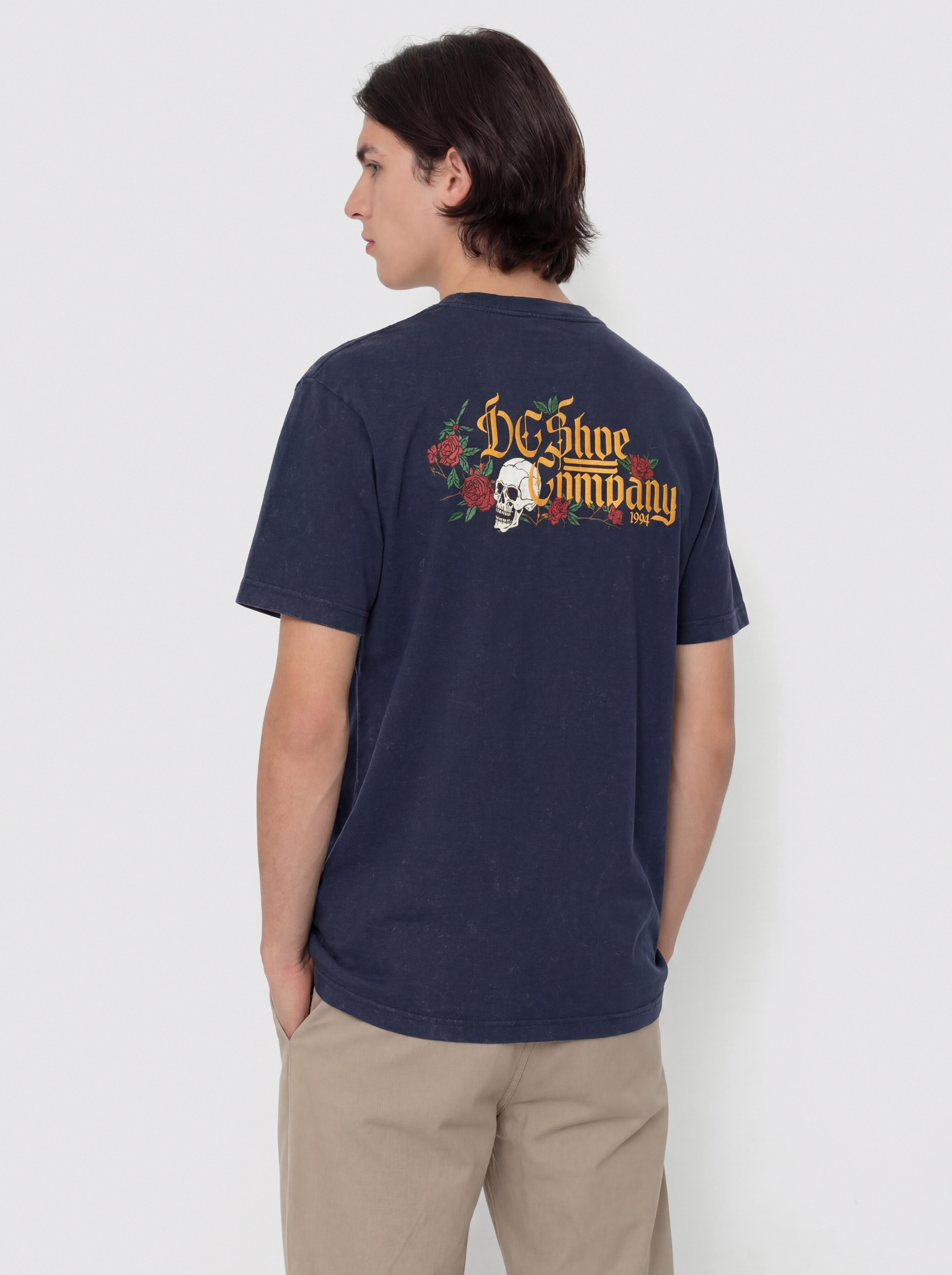 DC Standoff T-Shirt - navy blue (dress blues rain wash)