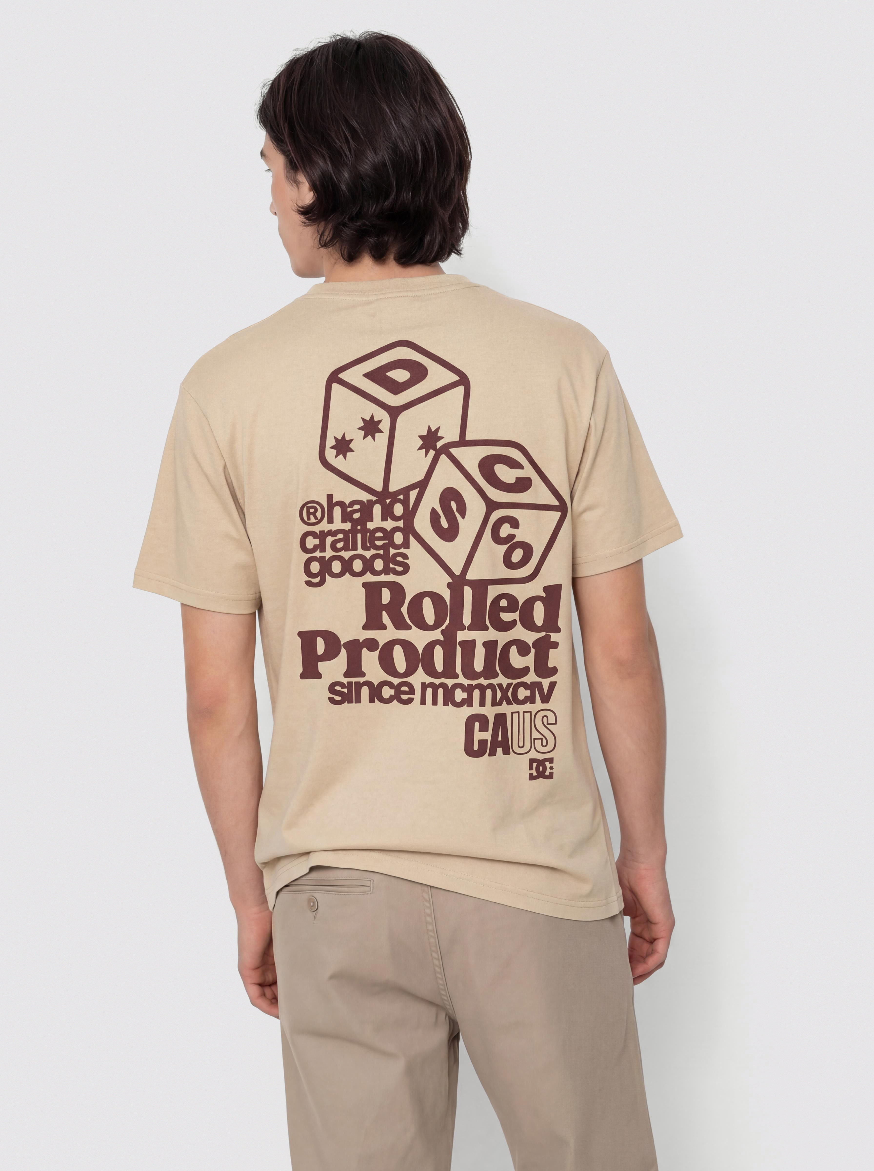DC T-Shirt High Rollin (oatmeal)