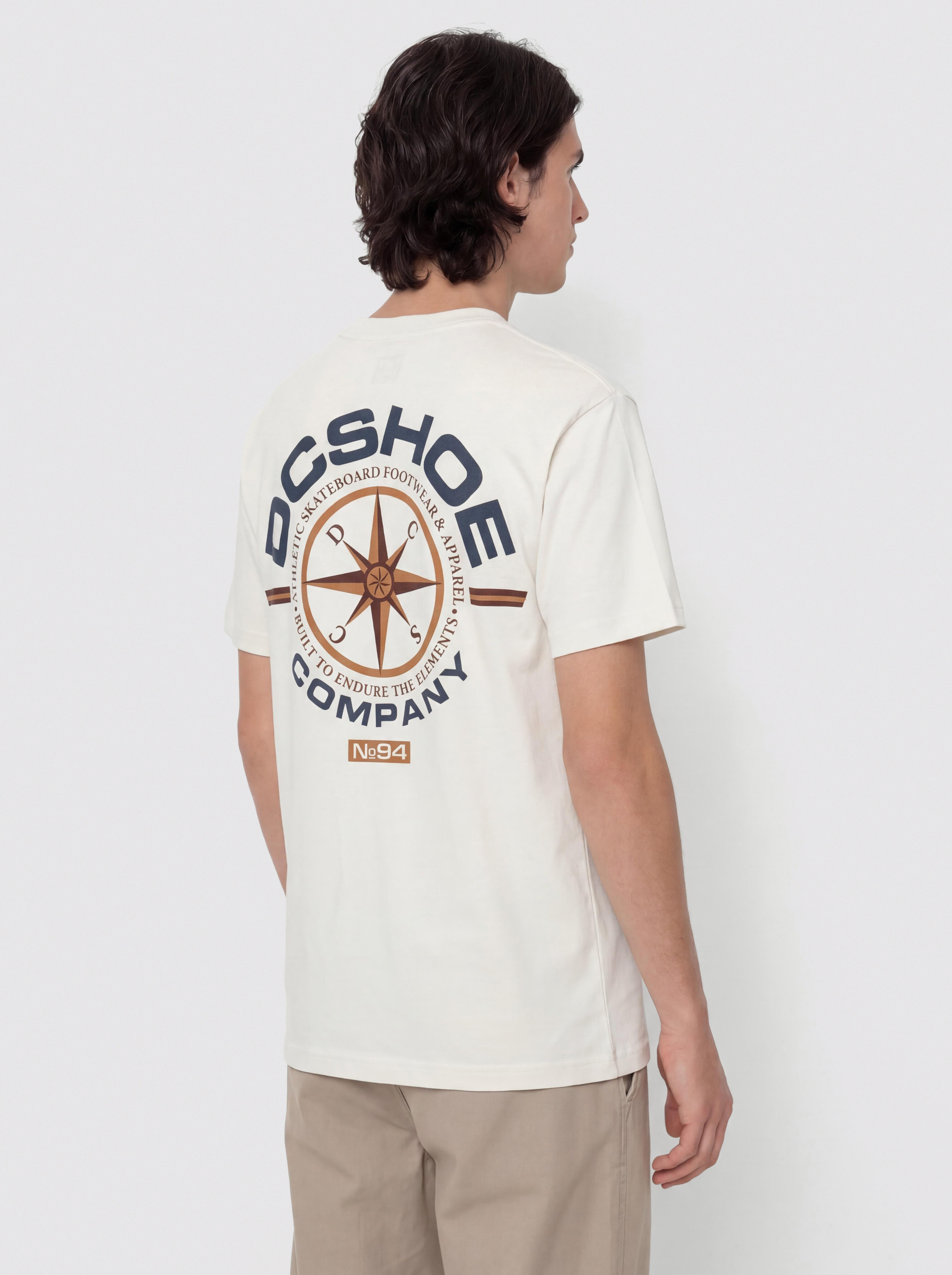 DC No 94 Worker Compass T-Shirt (lily white)