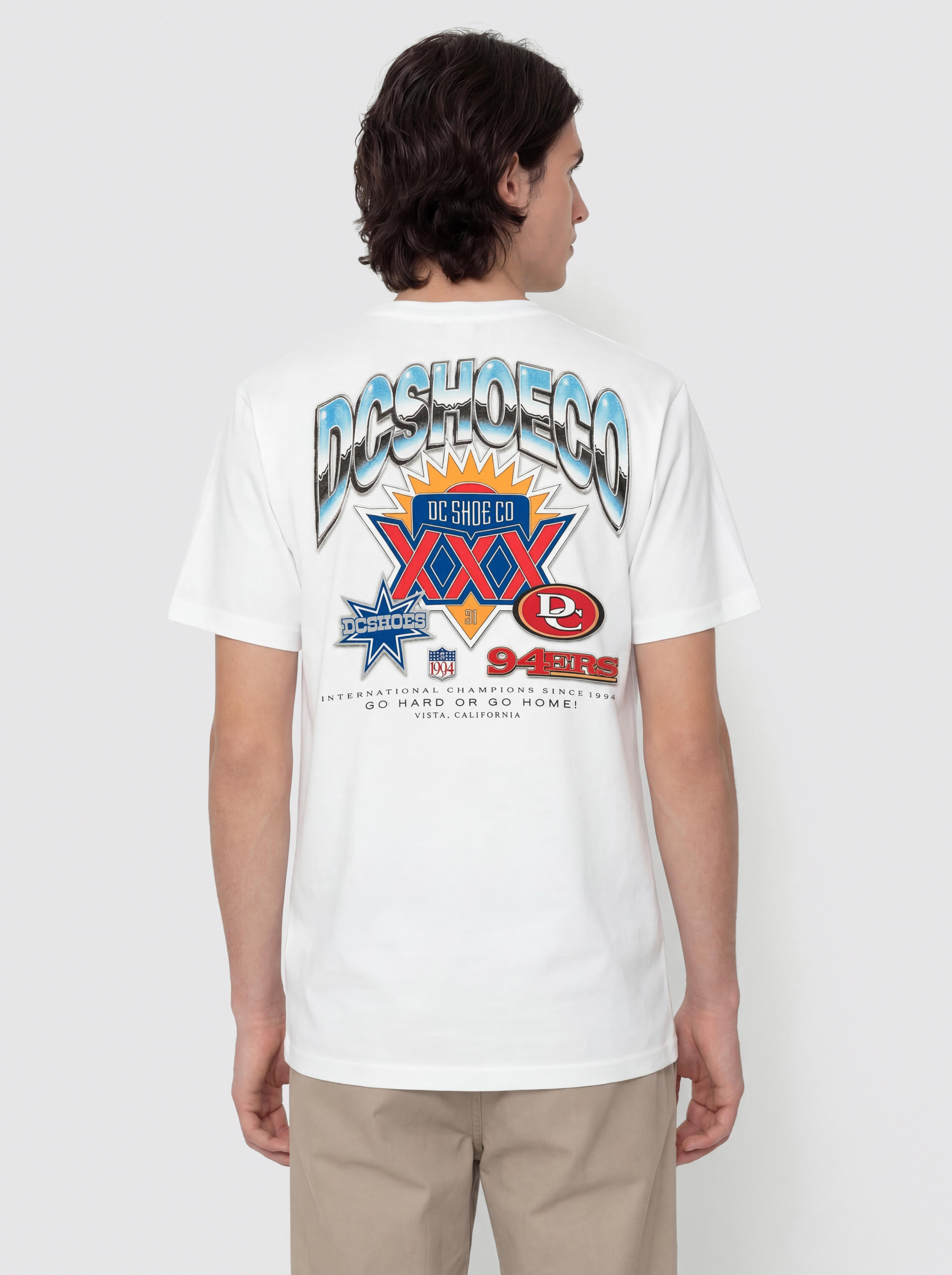 DC T-Shirt Go Home (white)