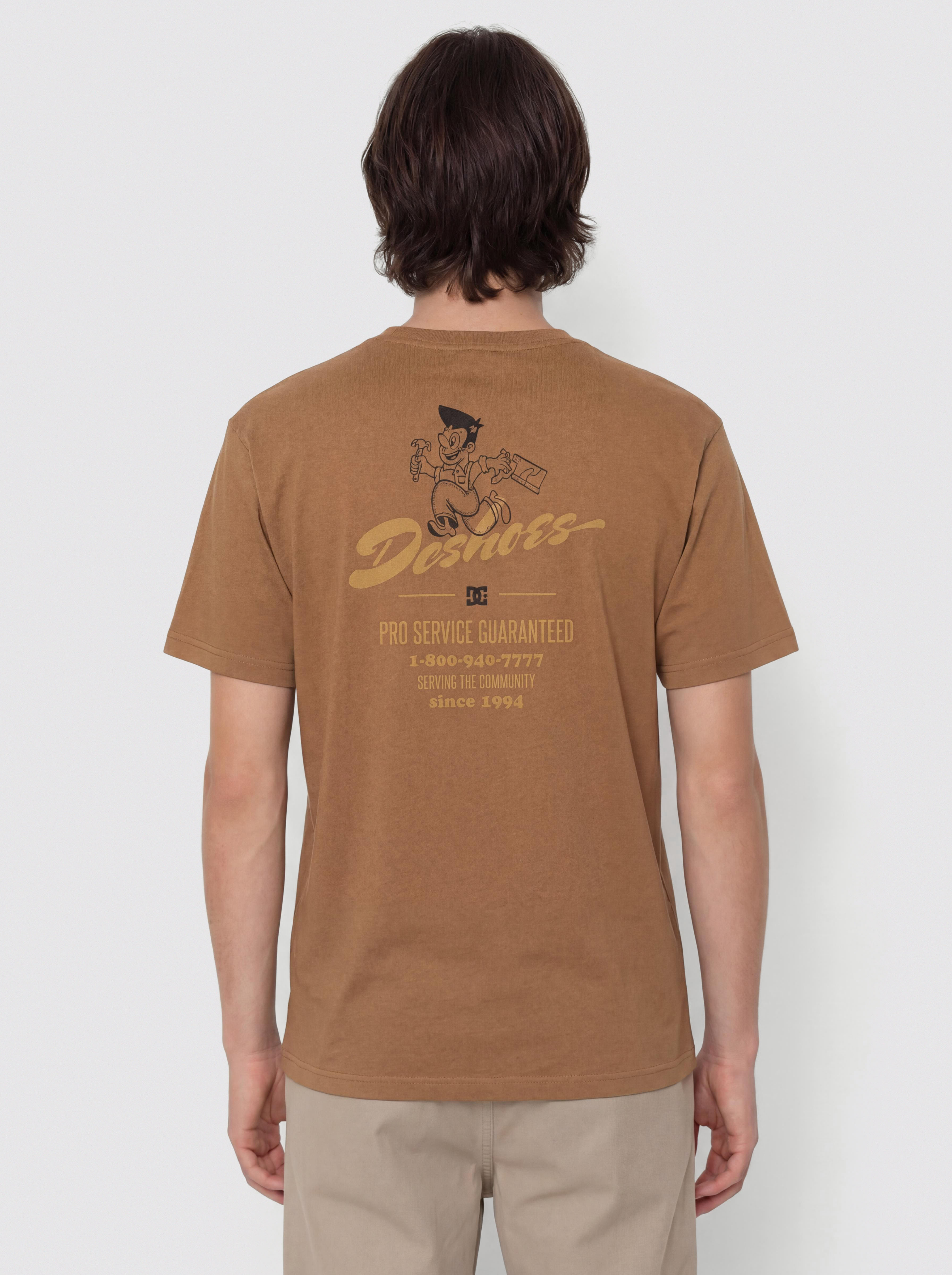 DC Fixing Up T-Shirt (toffee)