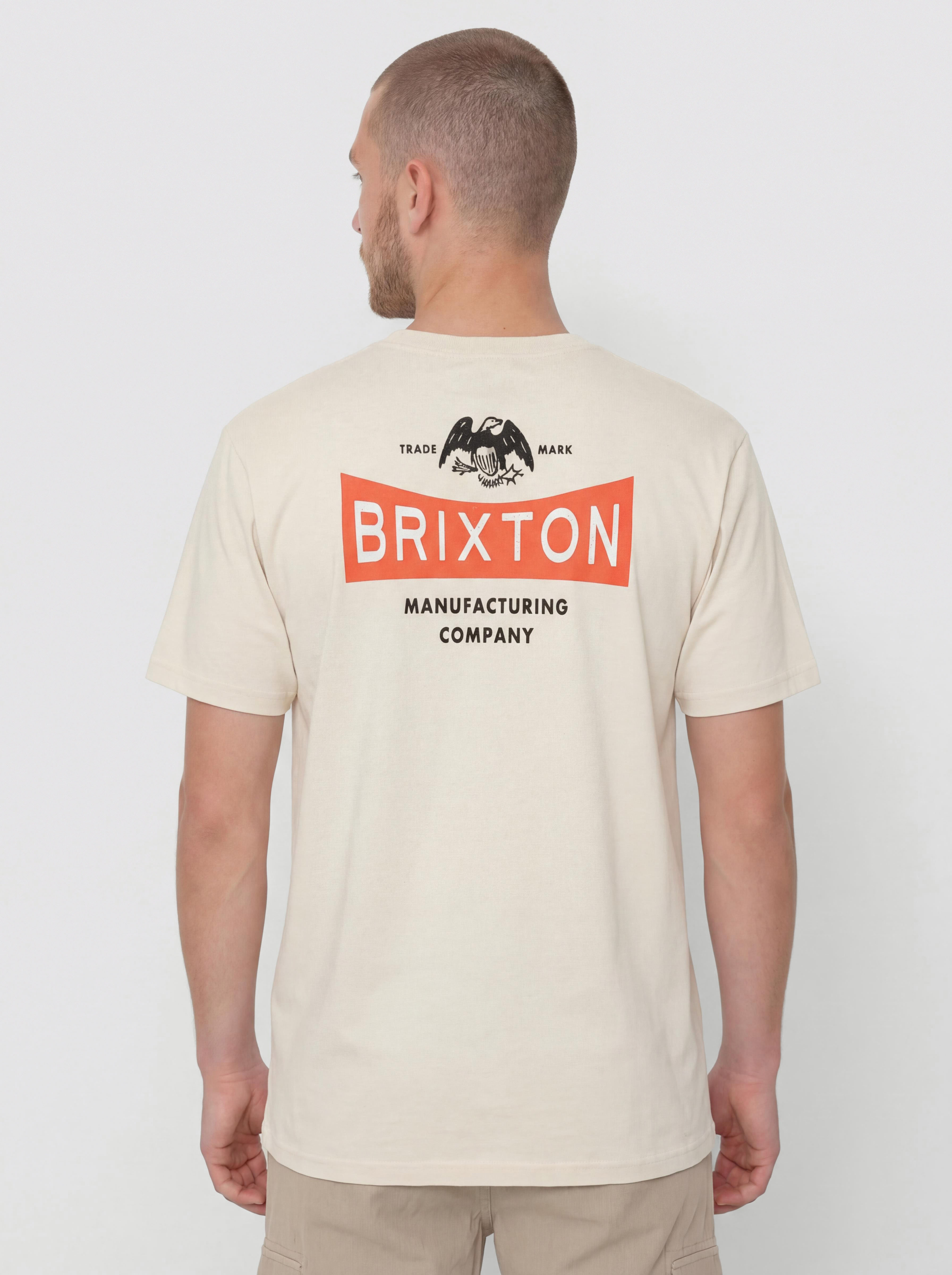 Brixton Pinnacle Std T-Shirt (cream)