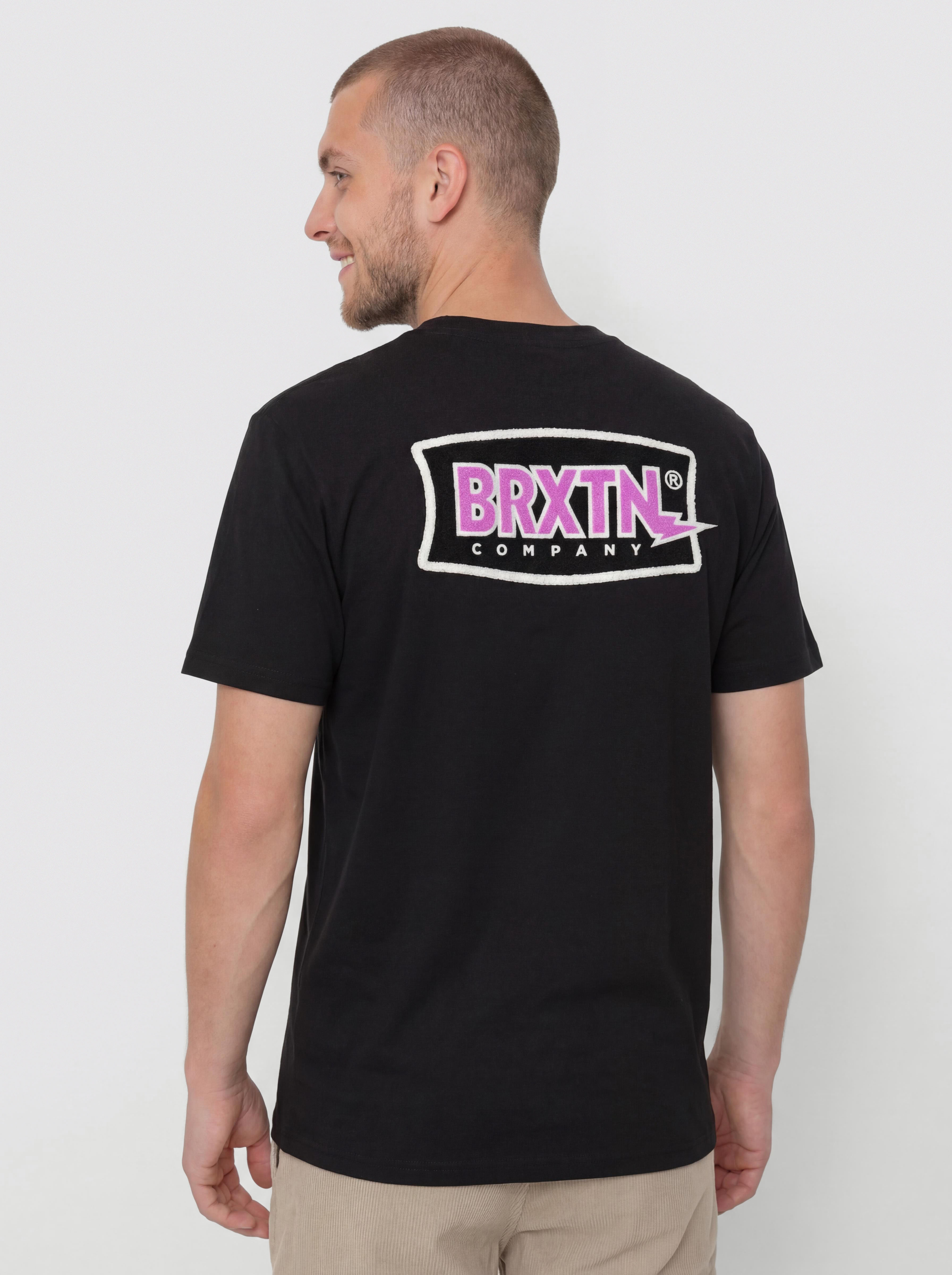 Brixton T-Shirt Lightning Std (black)