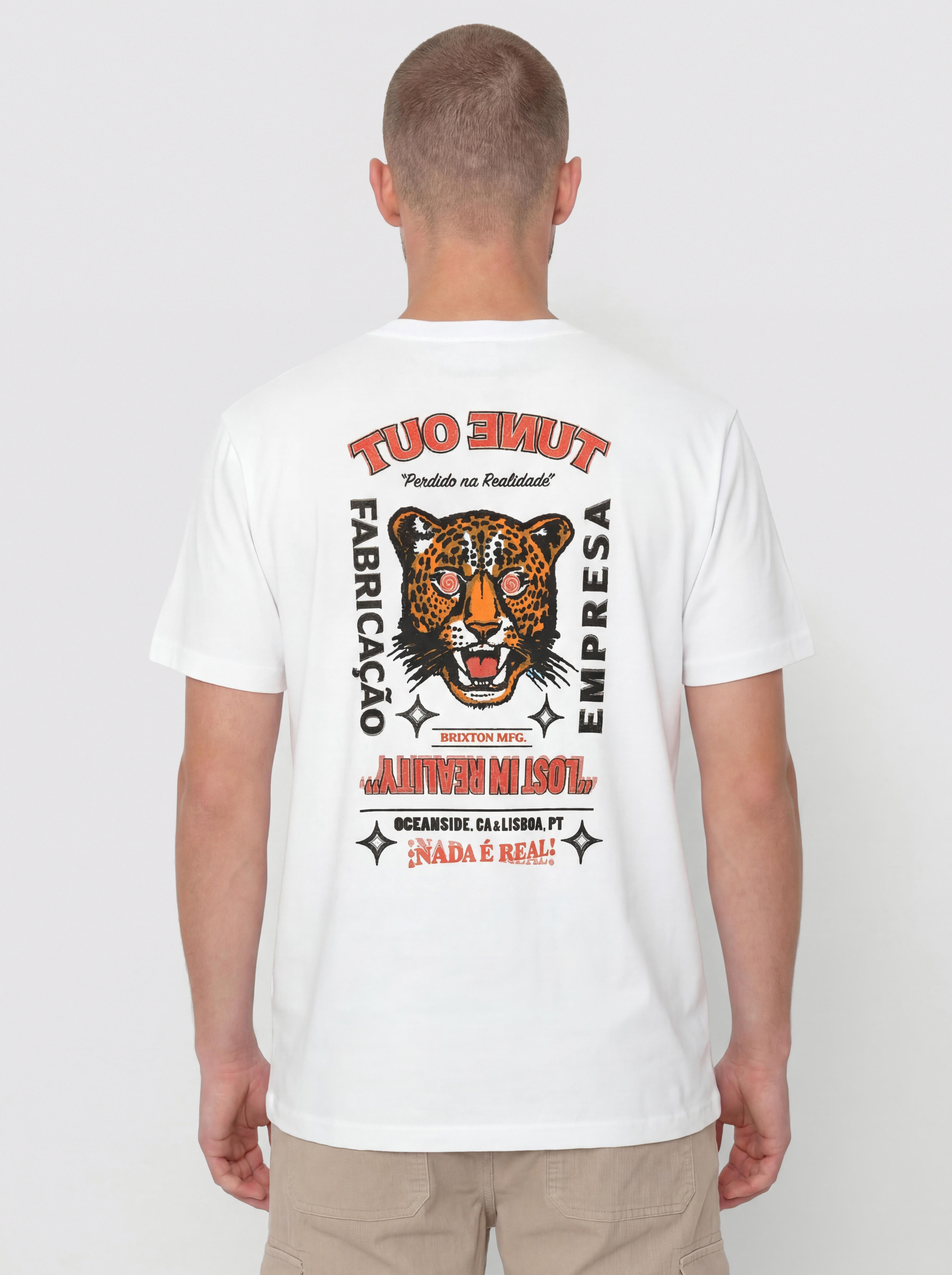 Brixton Getaway Std T-Shirt (white)