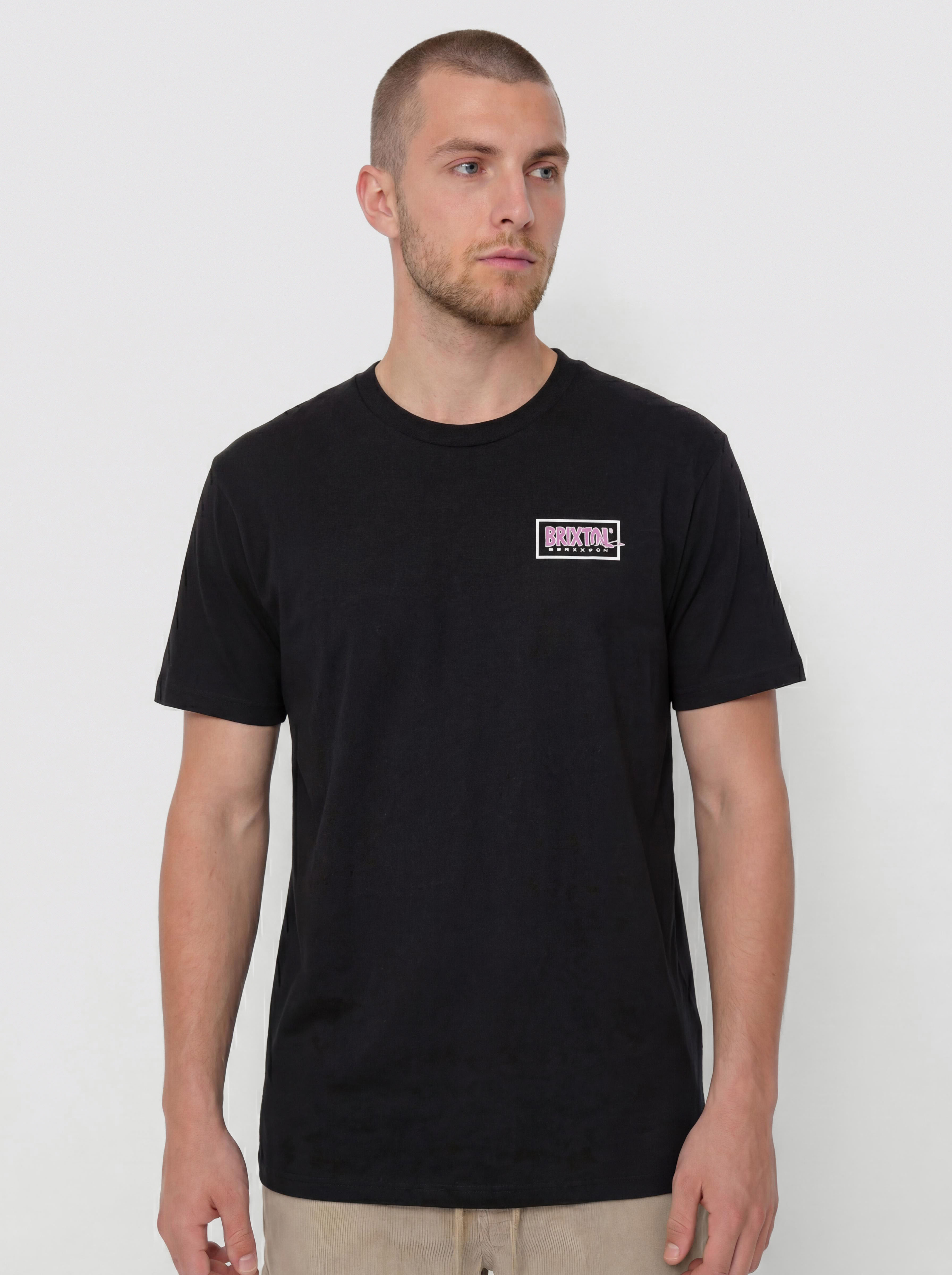 Brixton T-Shirt Lightning Std (black)