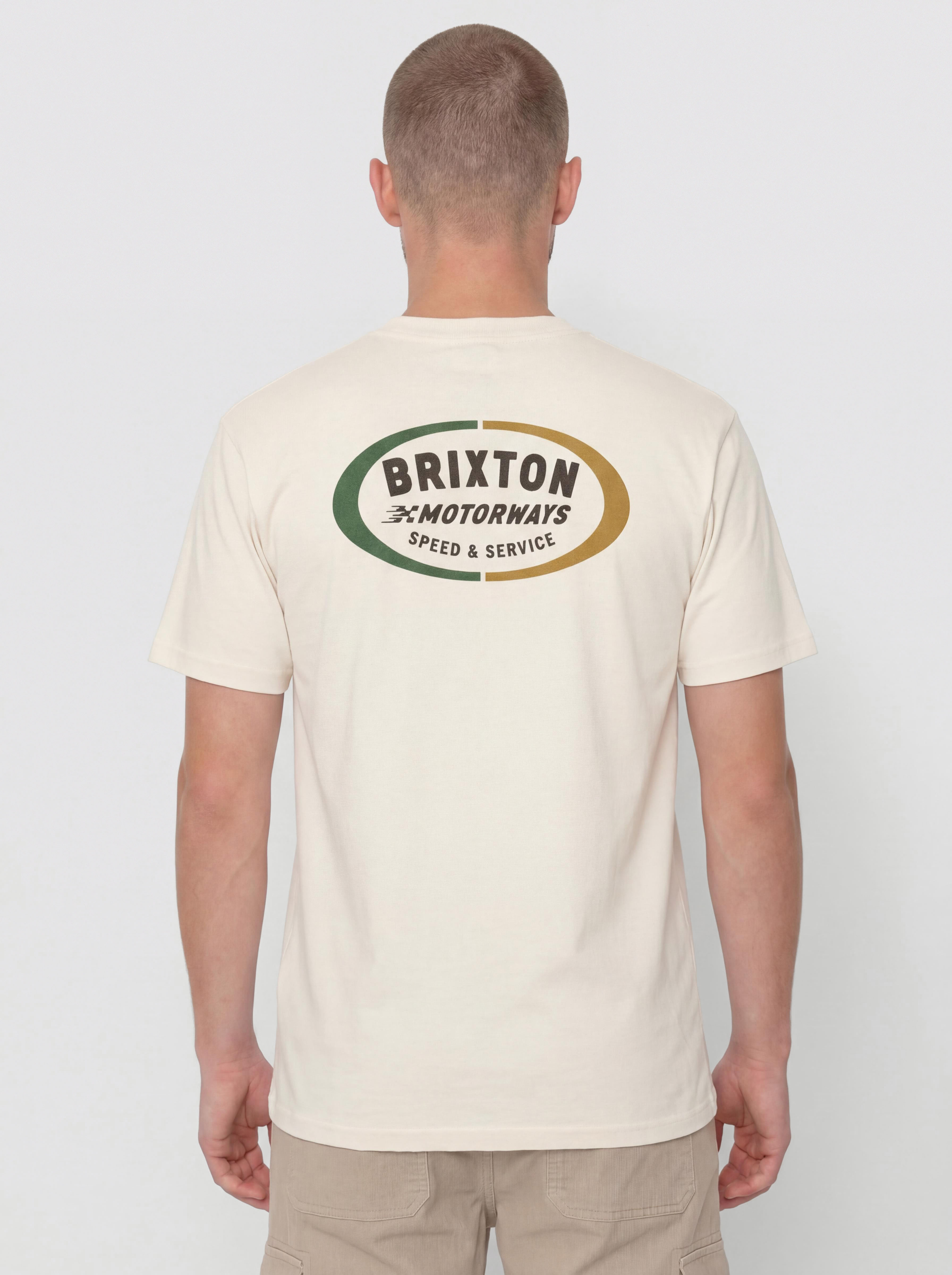 Brixton Rhett Std T-Shirt (cream)