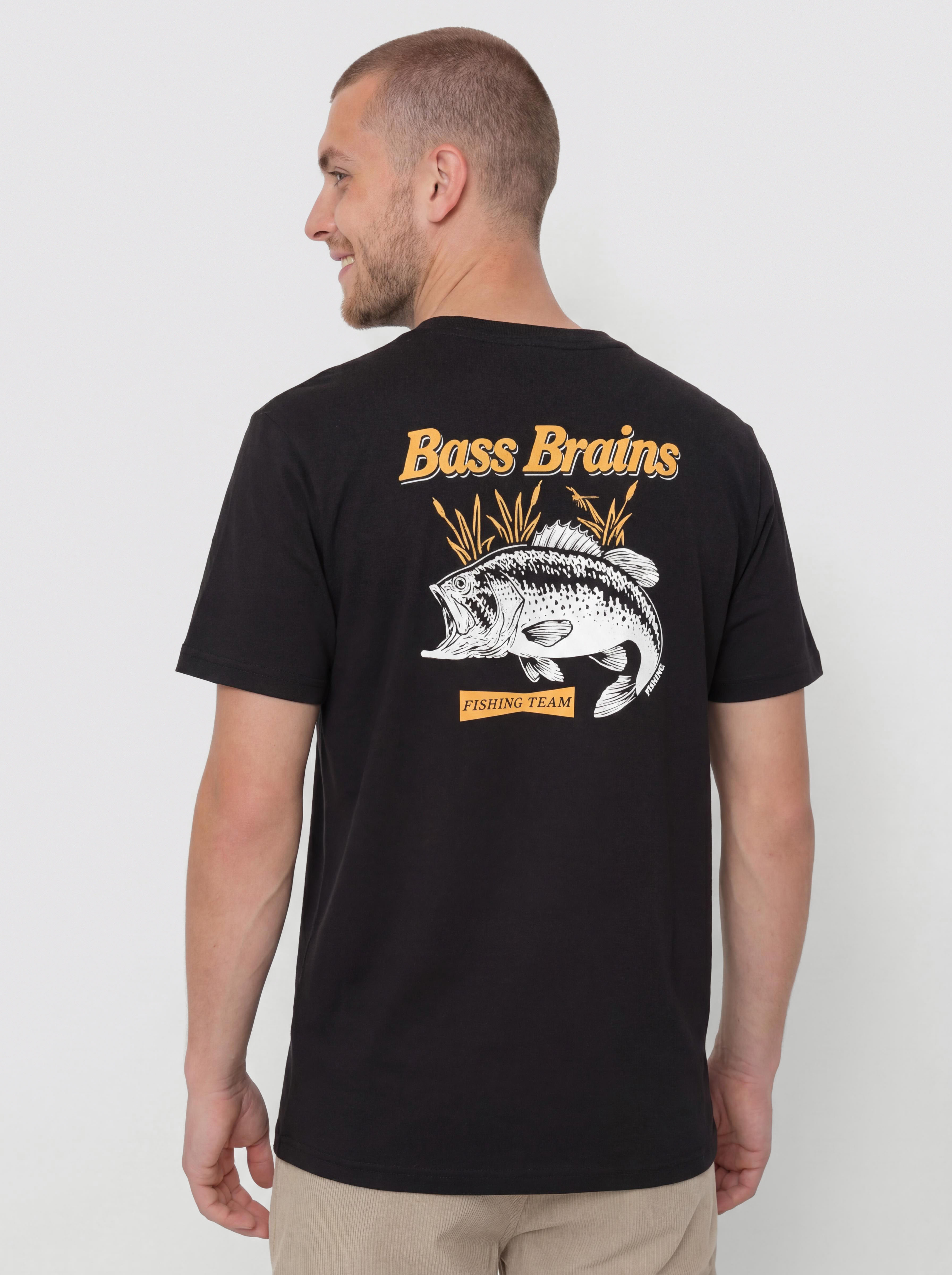 Brixton Bass Brains Ft T-Shirt (black)