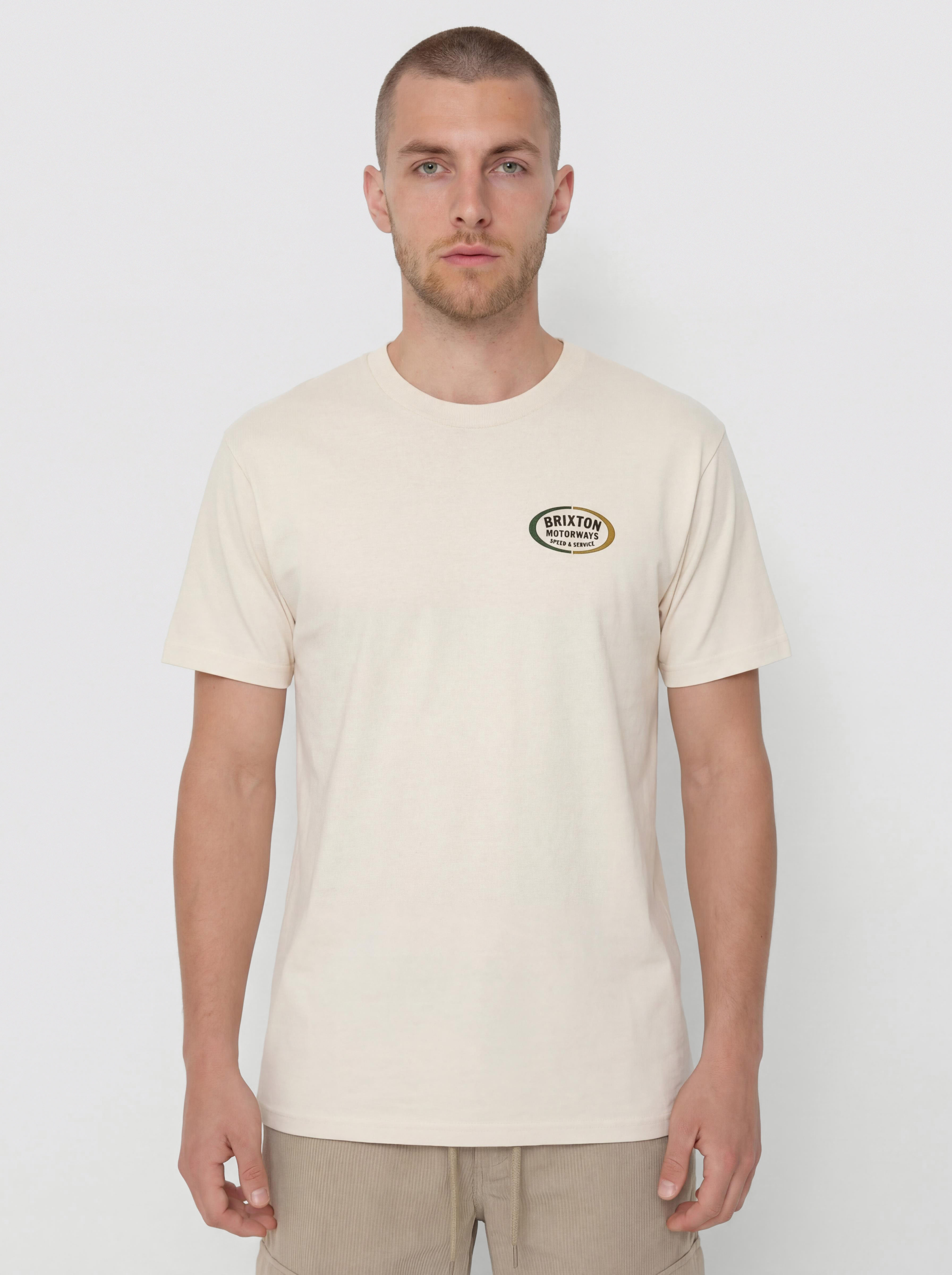 Brixton Rhett Std T-Shirt (cream)