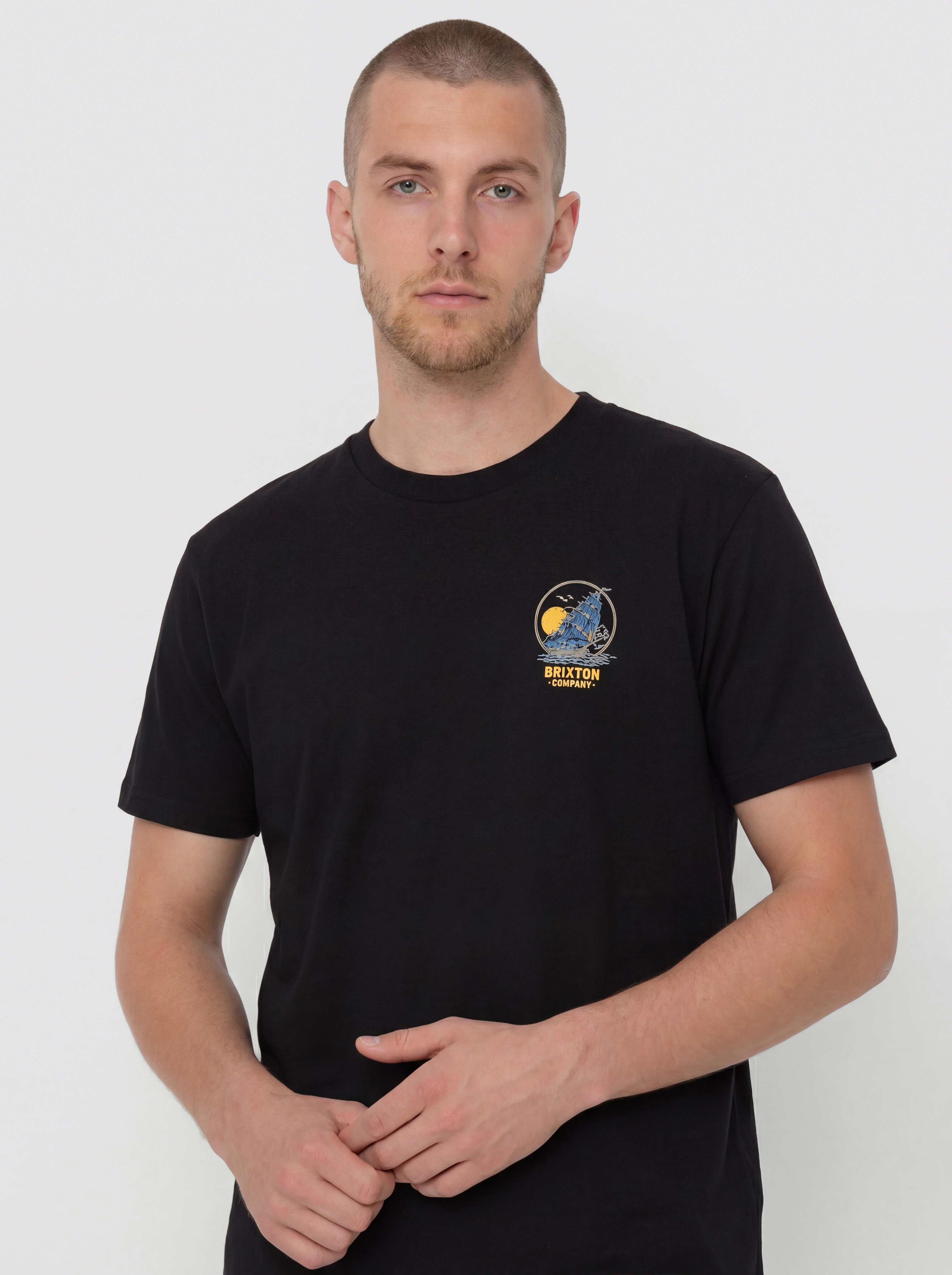 Brixton High Seas Std T-Shirt (black)